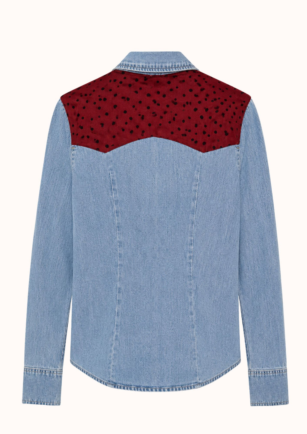 Camicia spalline bordeaux