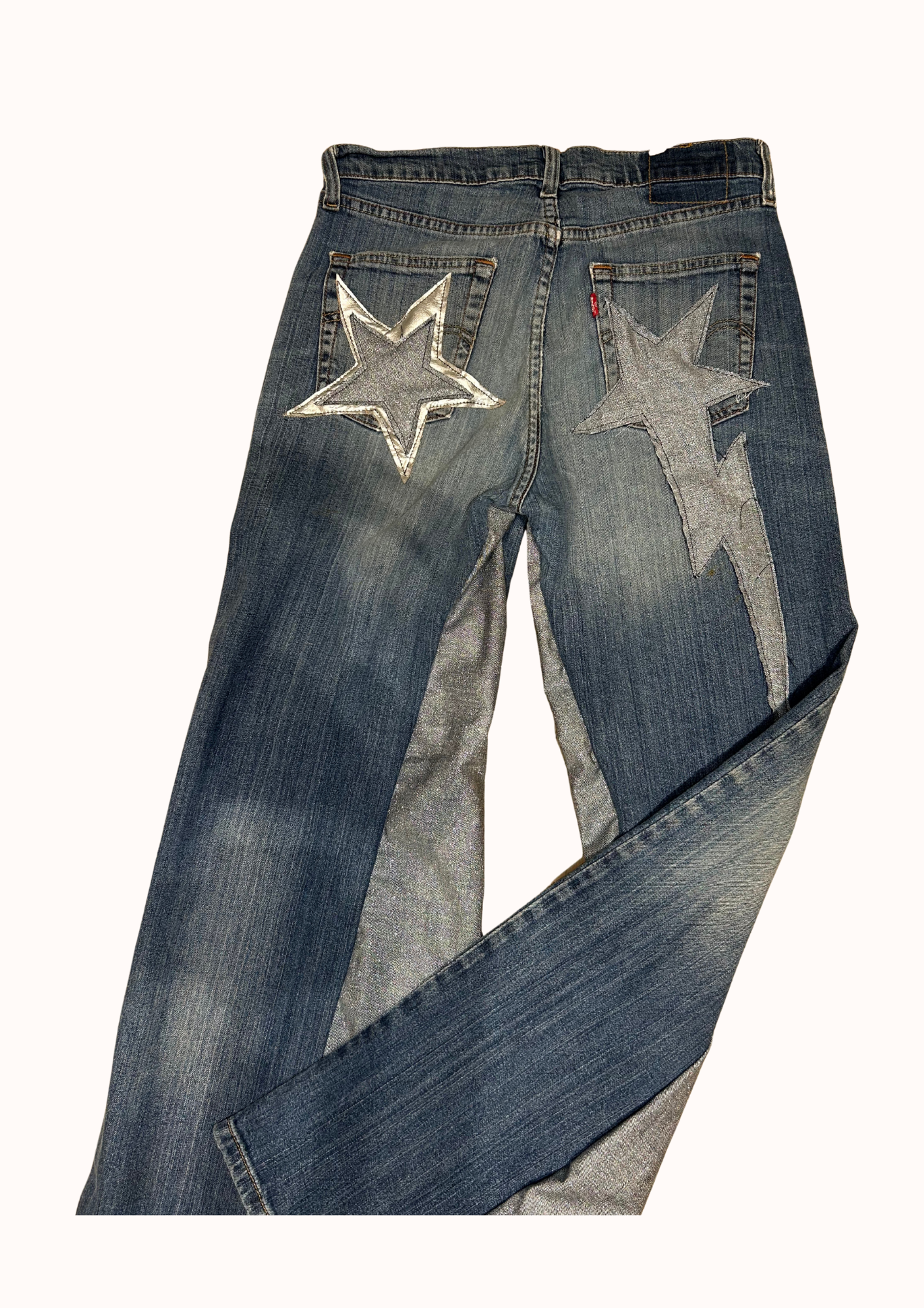 Pantaloni levis con stelle