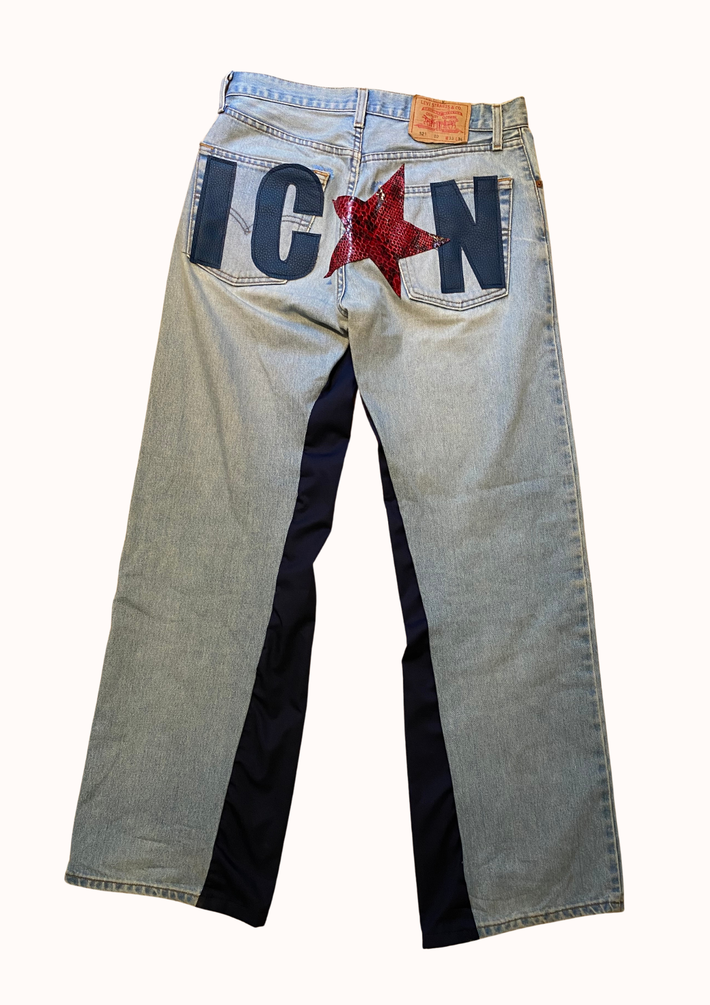 Denim Levis ICON stella pitonata