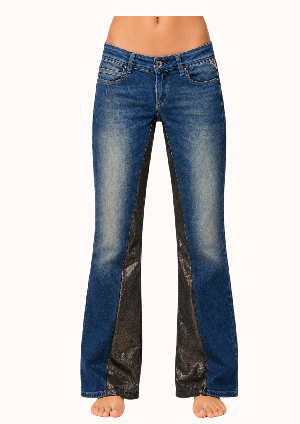 Denim Replay ICON stella pitonata