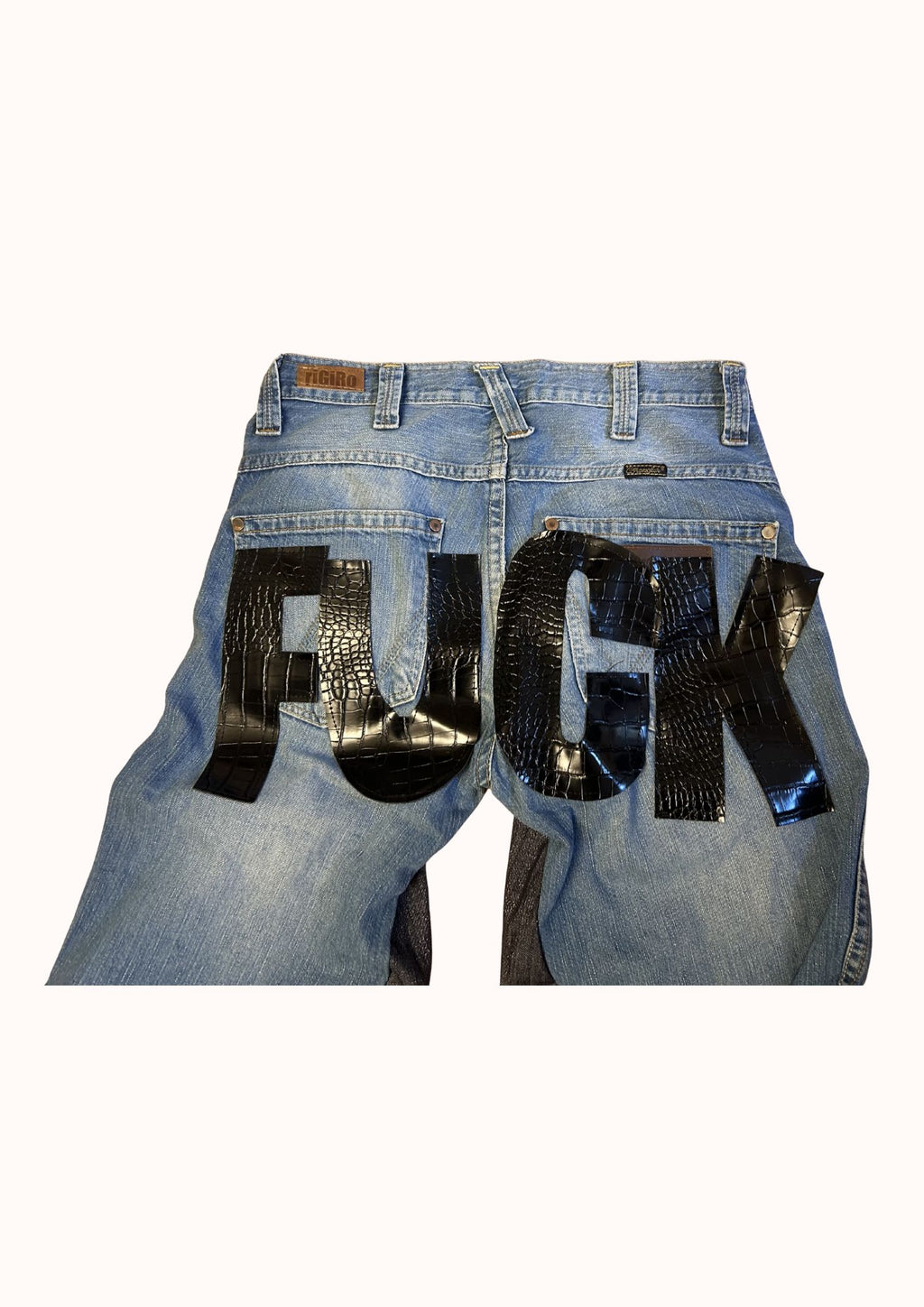 Wrangler FUCK denim