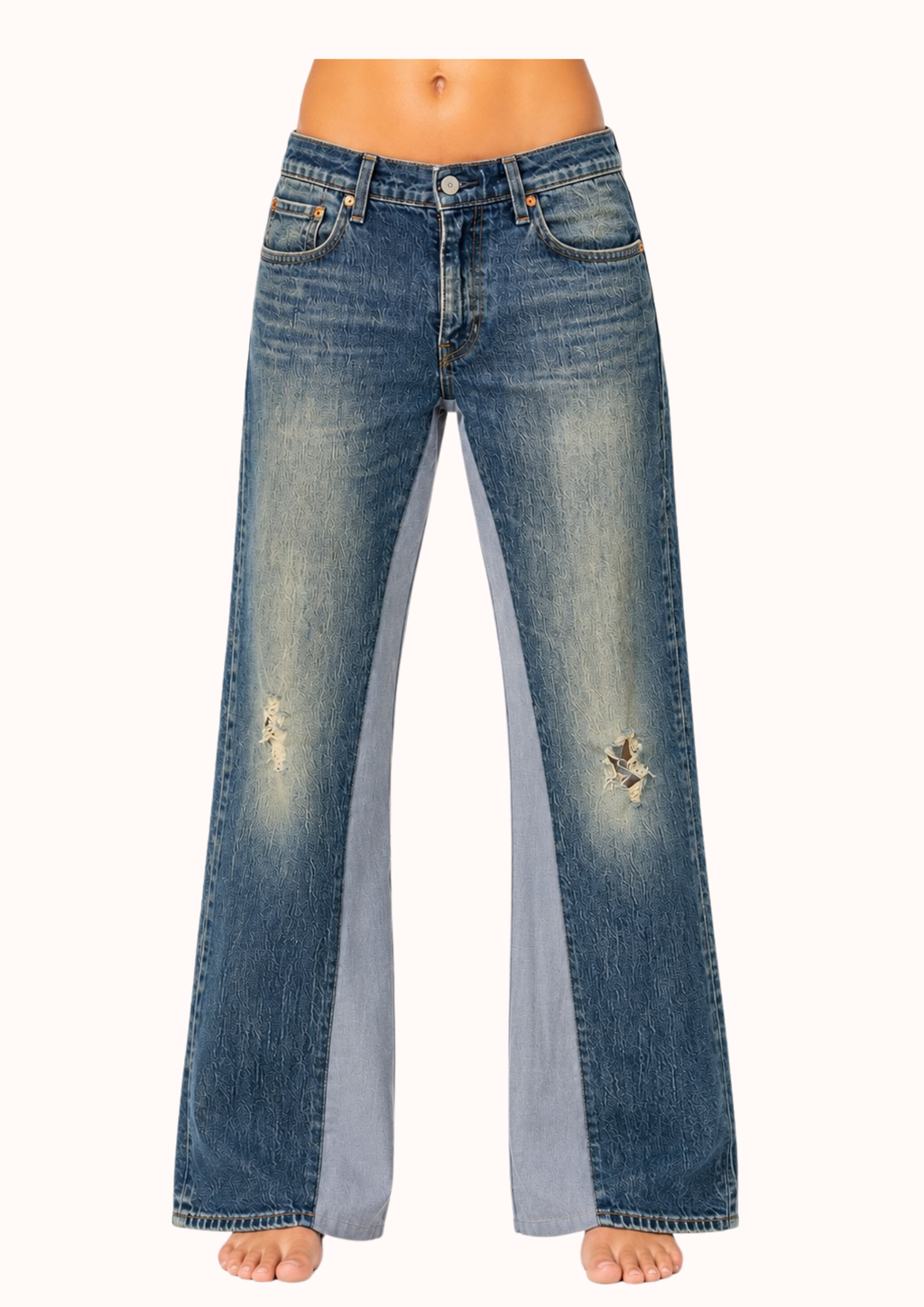 Denim Levis ANGEL argentati