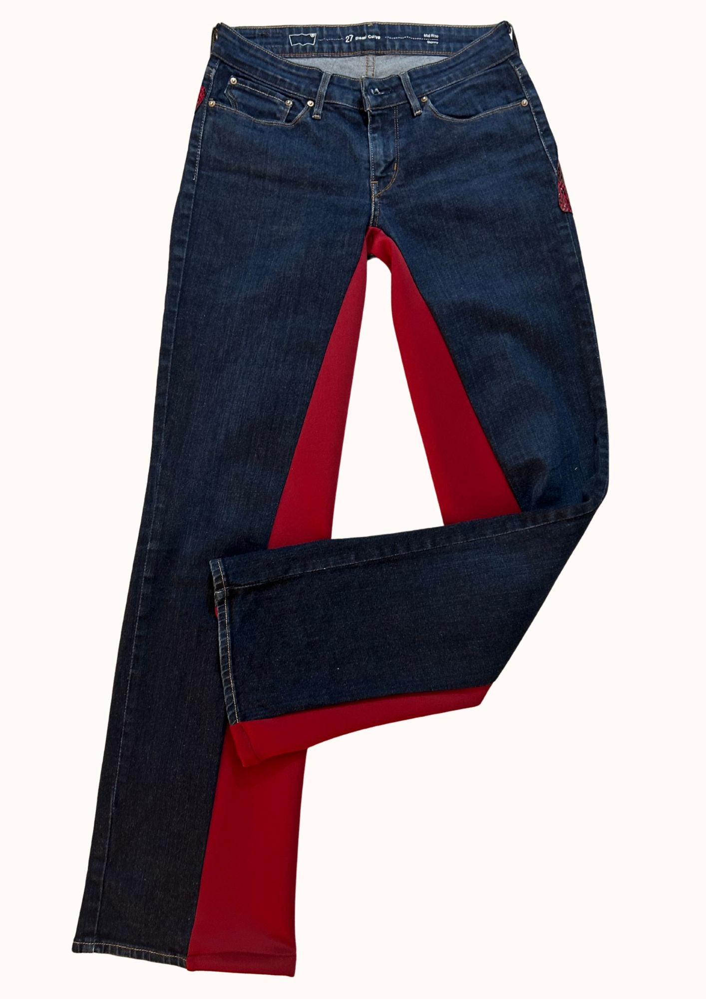 Denim pitonato AMORE