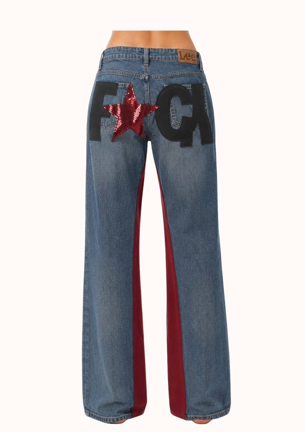 Denim Levis FUCK stella pitonata