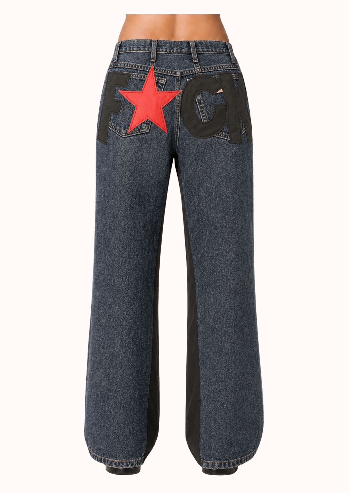 FXCK Wrangler denim