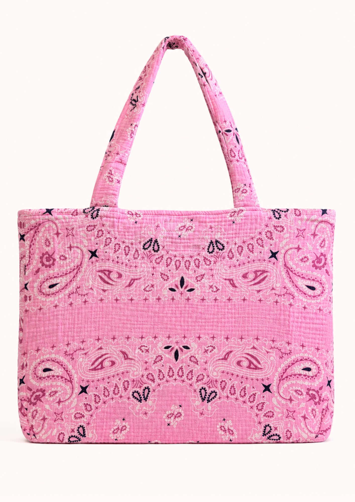 Borsa mare rosa stella argento