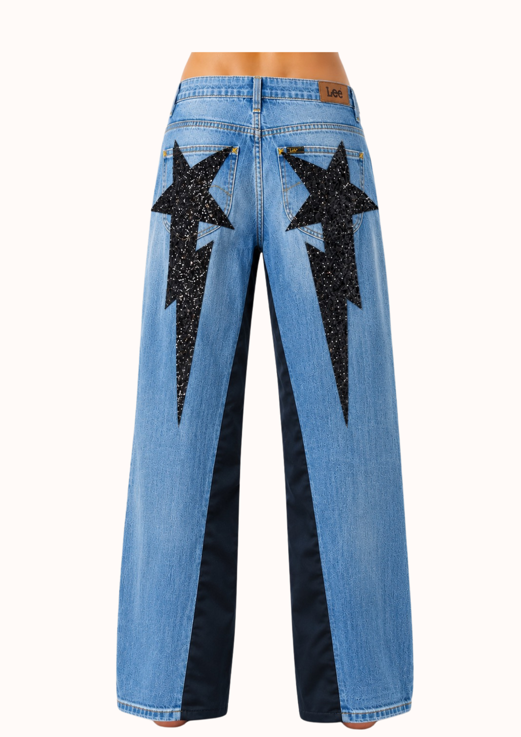Denim Lee STELLE brillantinate