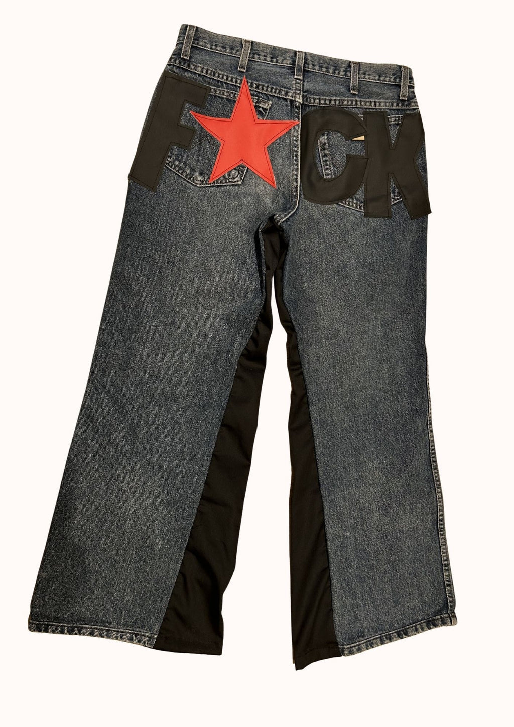 FXCK Wrangler denim