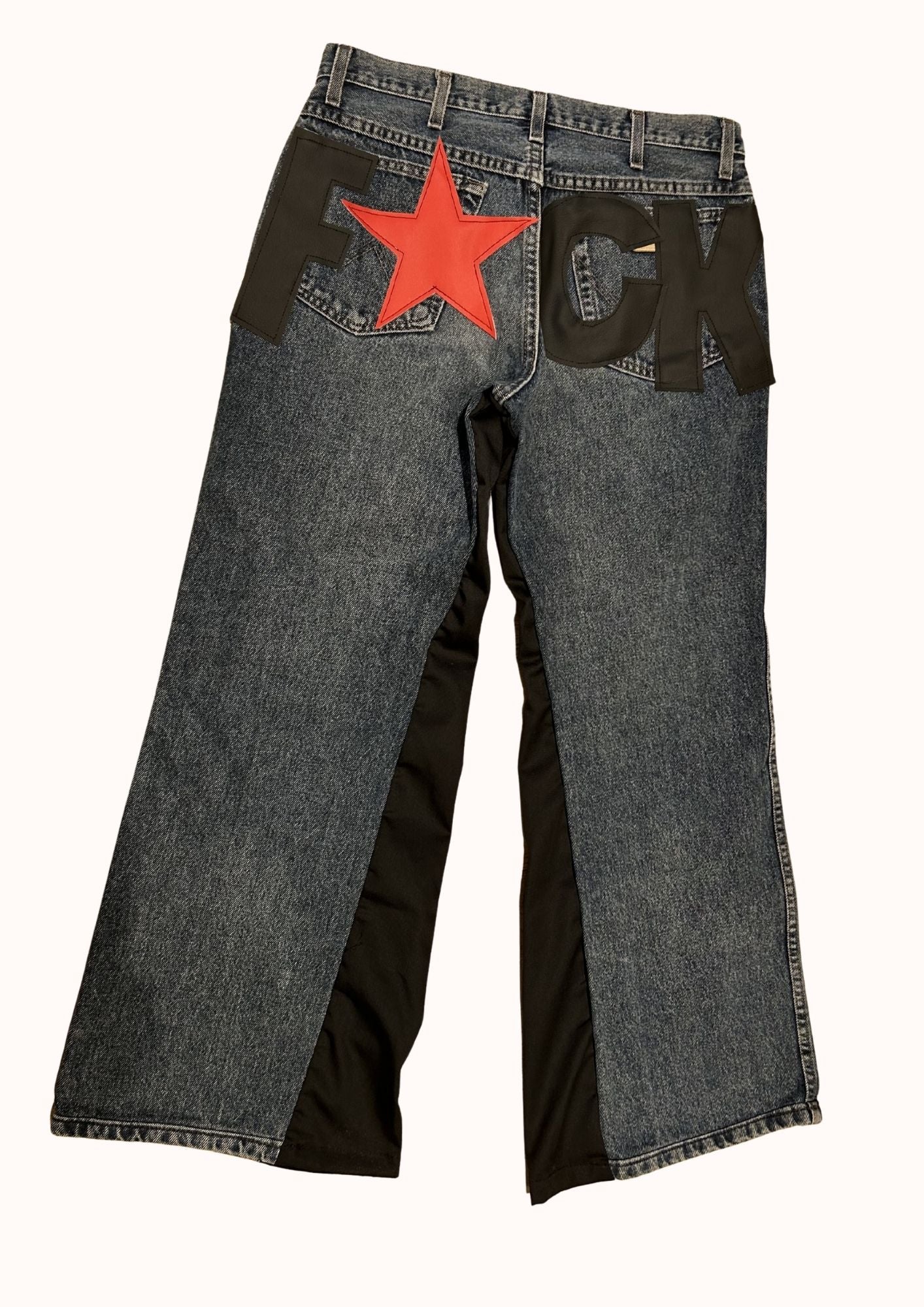 FXCK Wrangler denim