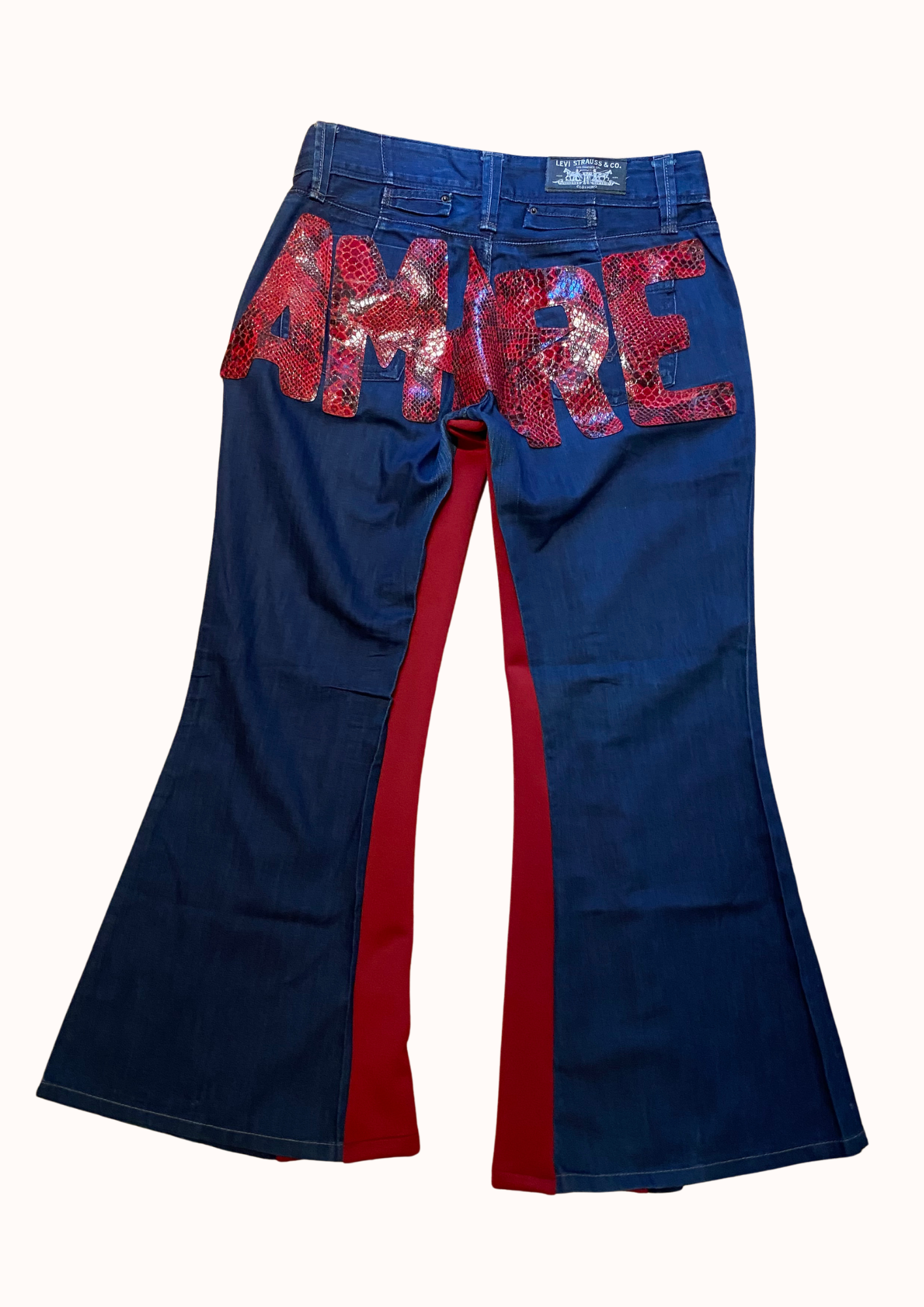 Denim Levis AMORE pitonato