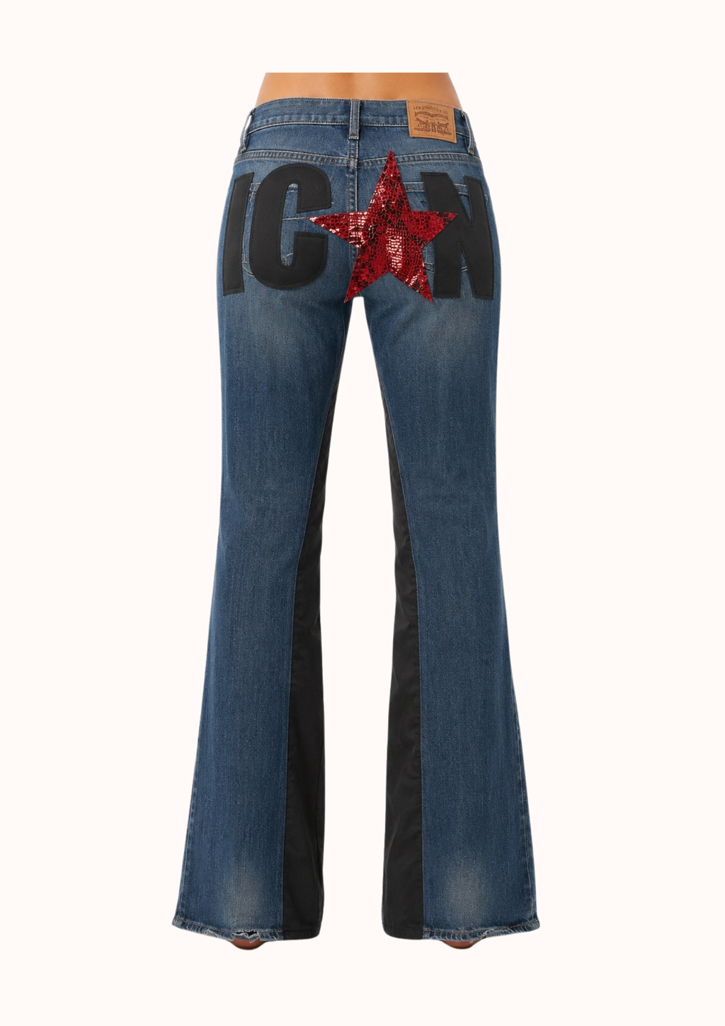 Denim ICON stella pitonata