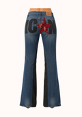 Denim ICON stella pitonata