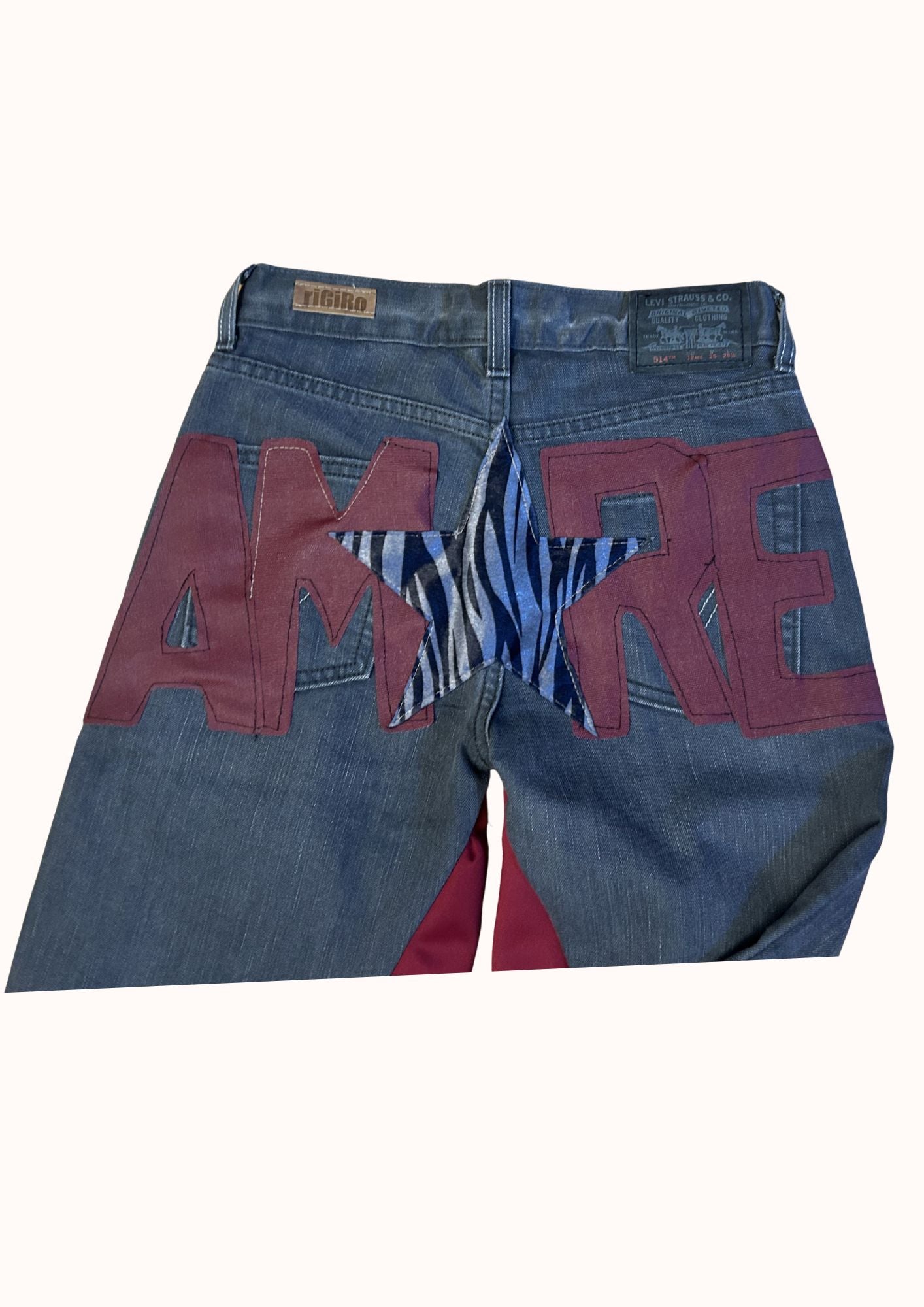 514 Levis Amore denim nero "Standard"