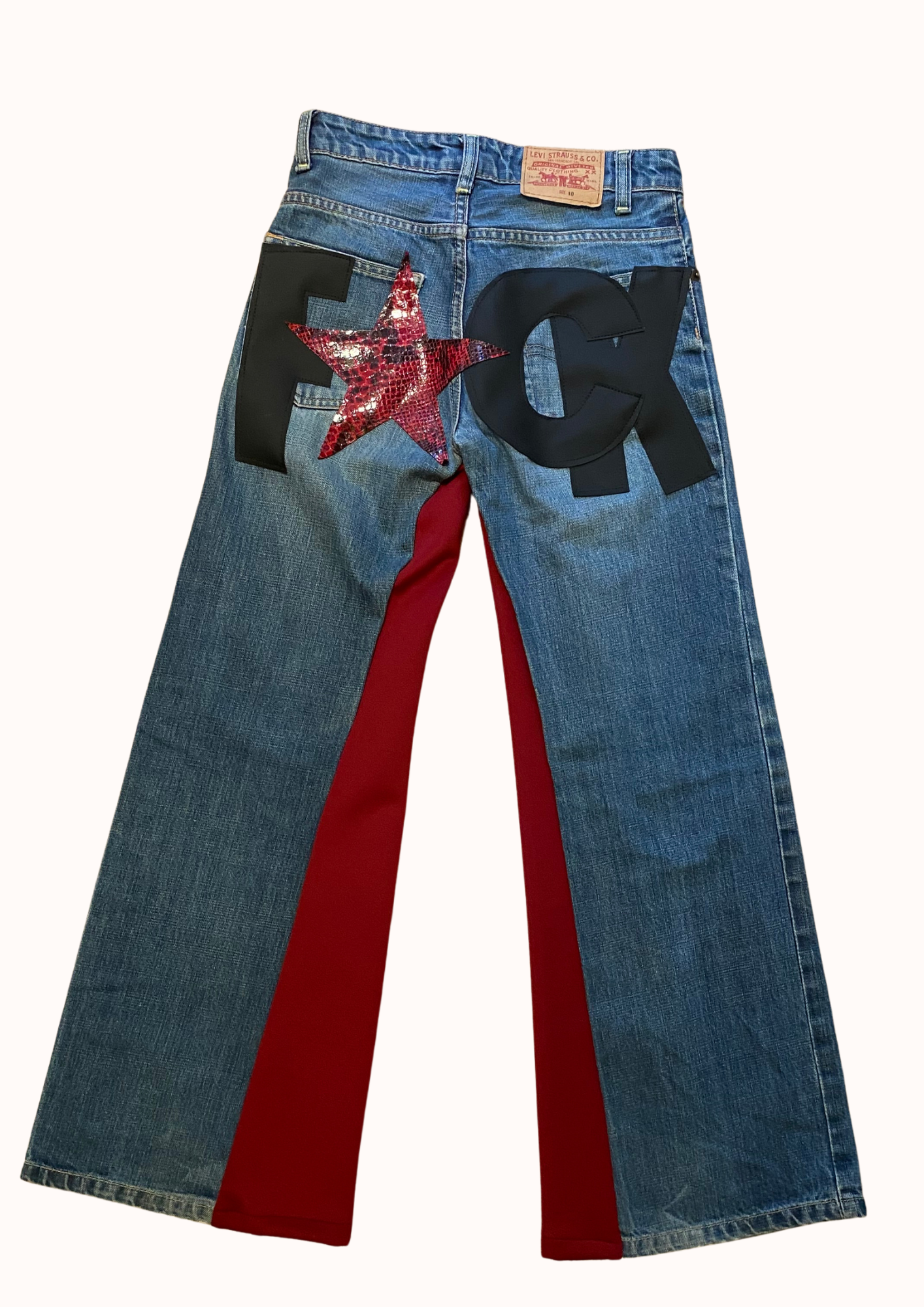 Denim Levis FUCK stella pitonata