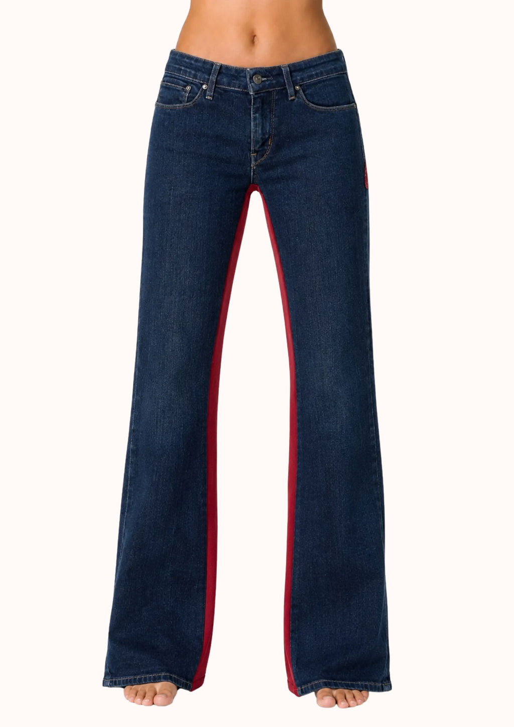 Denim pitonato AMORE