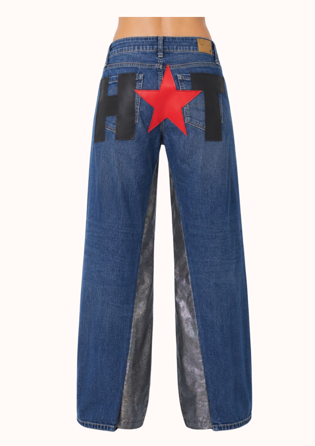 Denim HOT stella rossa