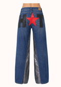 Denim HOT stella rossa