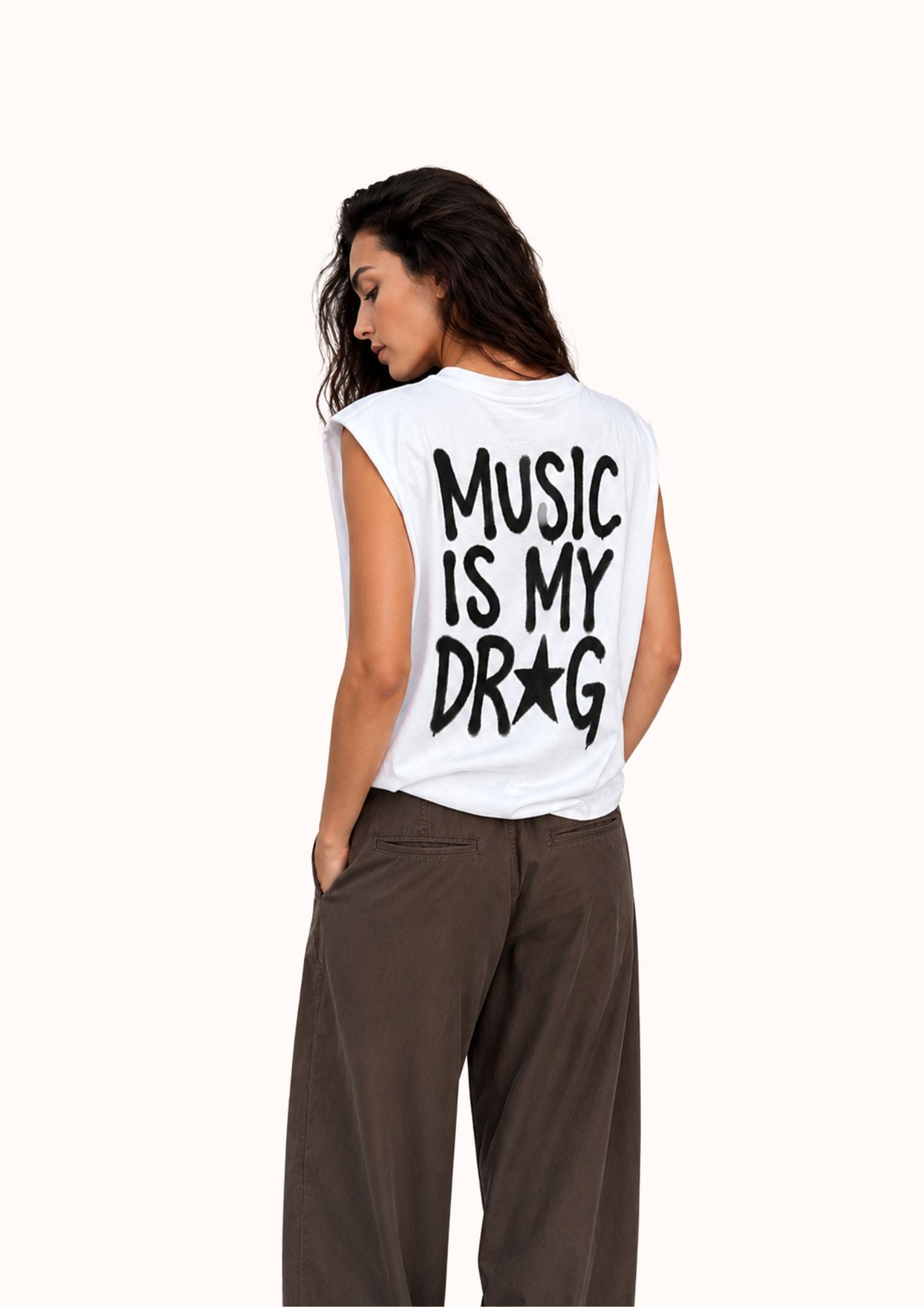t-shirt "music is my DRXG"