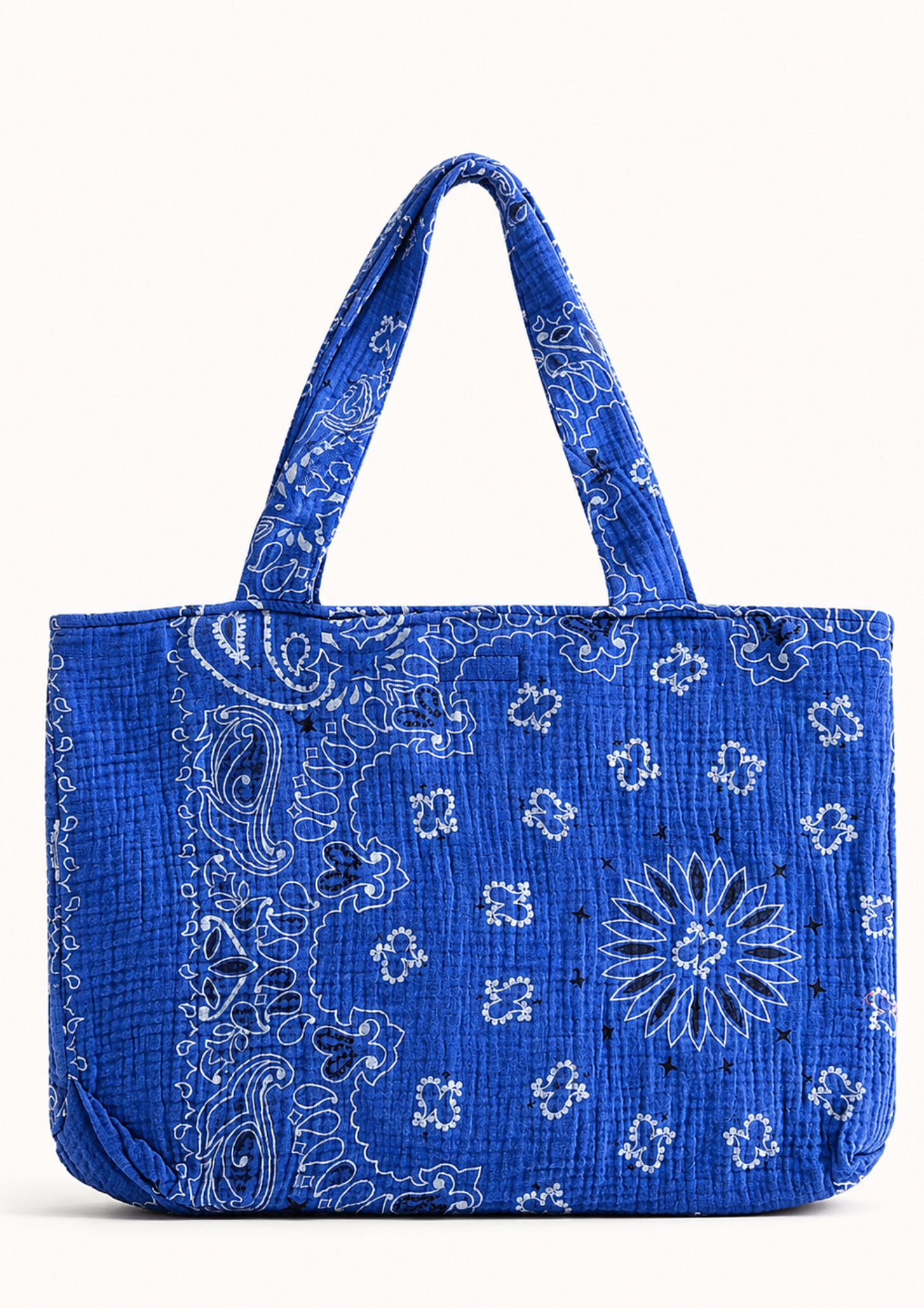 Borsa mare blu stella baby pink