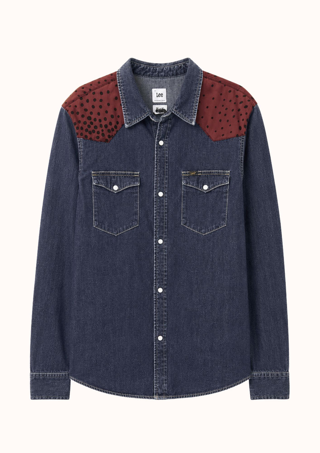 Camicia spalline bordeaux e frange II