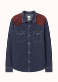 Camicia spalline bordeaux e frange II