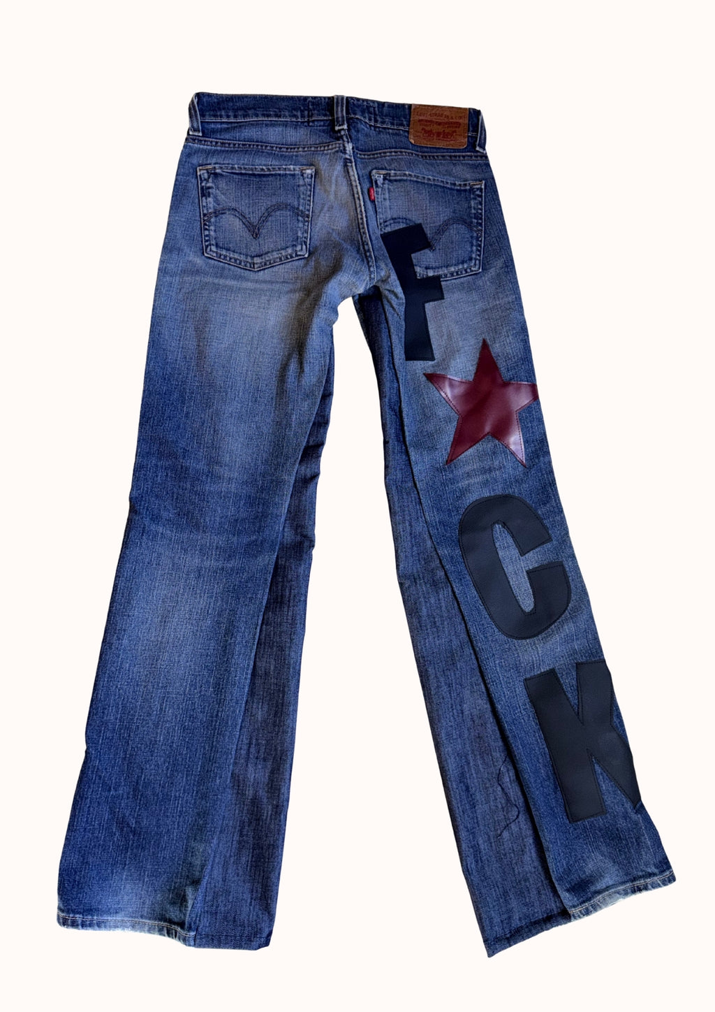 511 levi's fxcker jeans