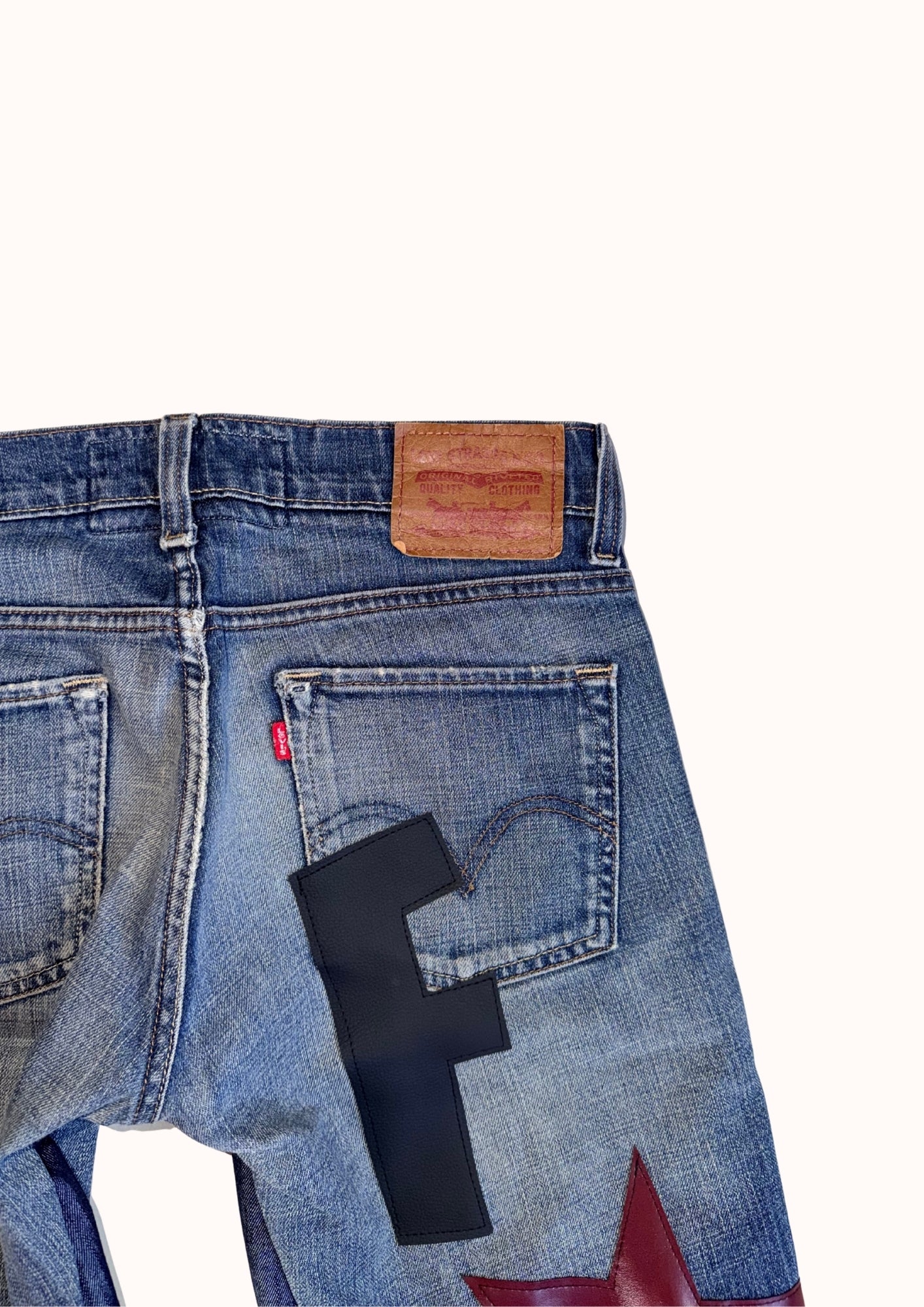 511 levi's fxcker jeans