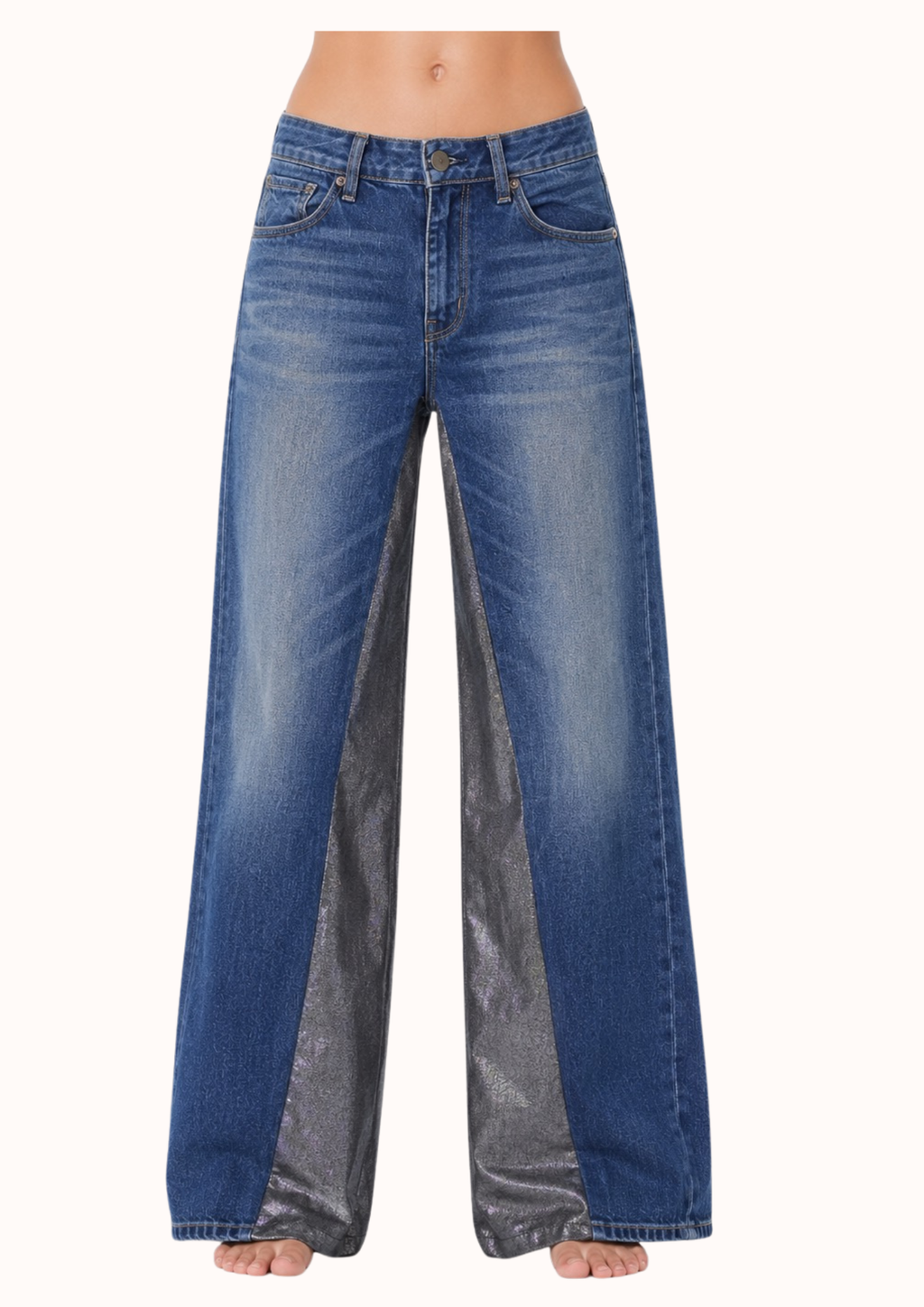 Denim HOT stella rossa