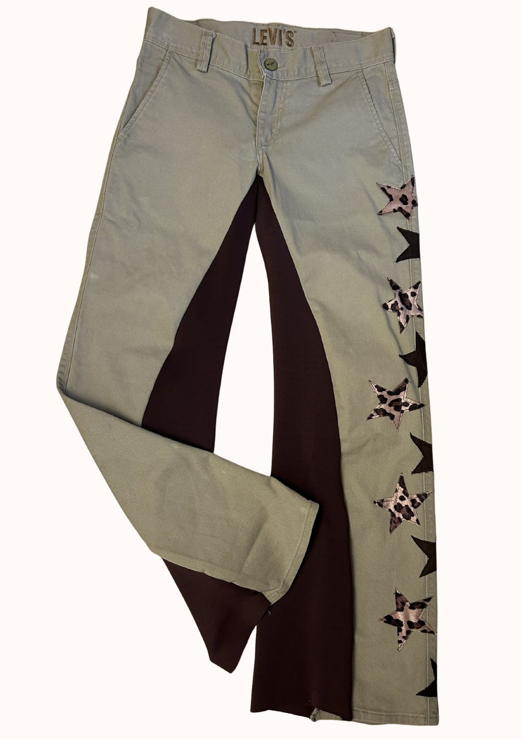 Levis 511 Beige "Stelle Leopardate"