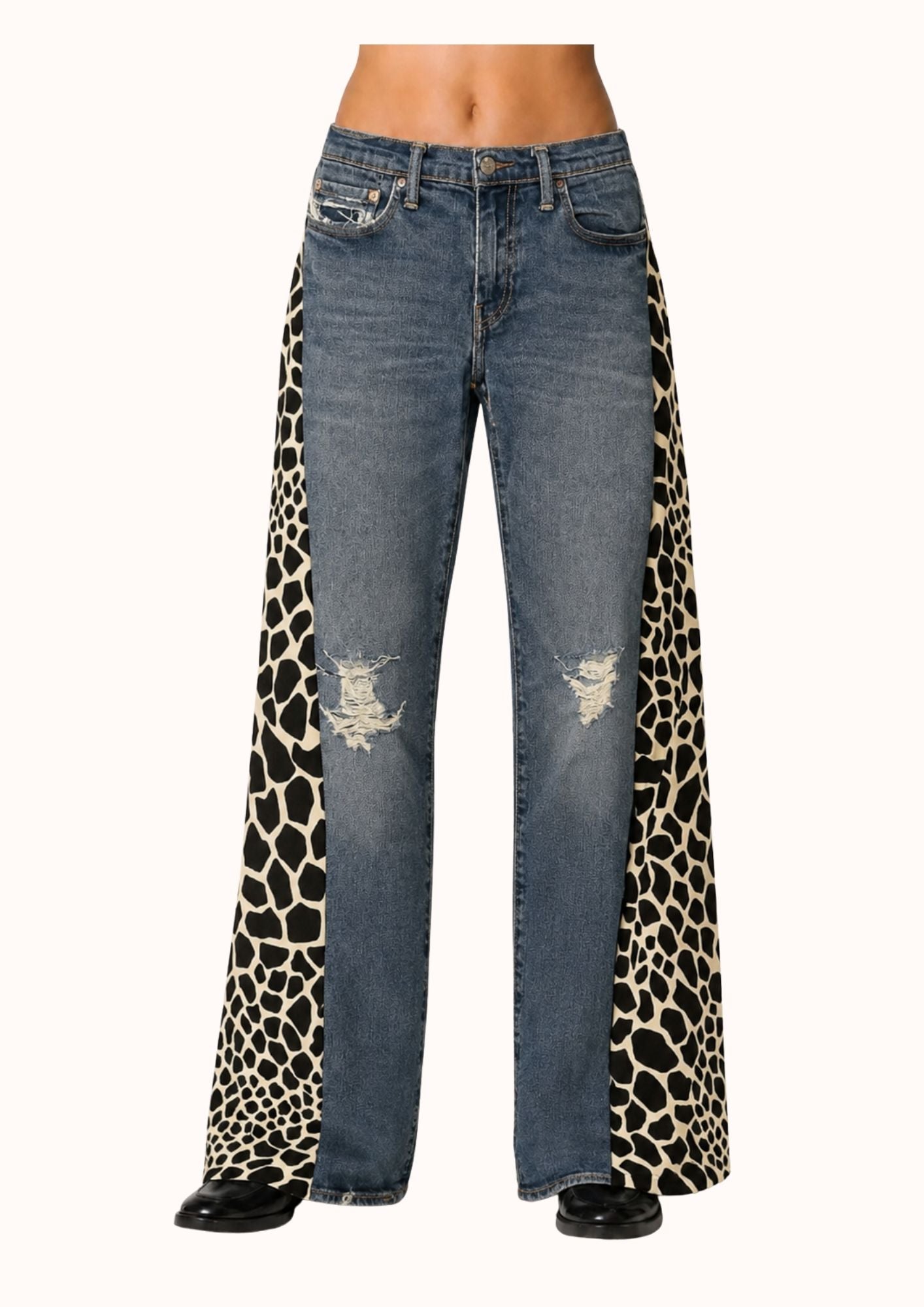 Giraffe Levis denim