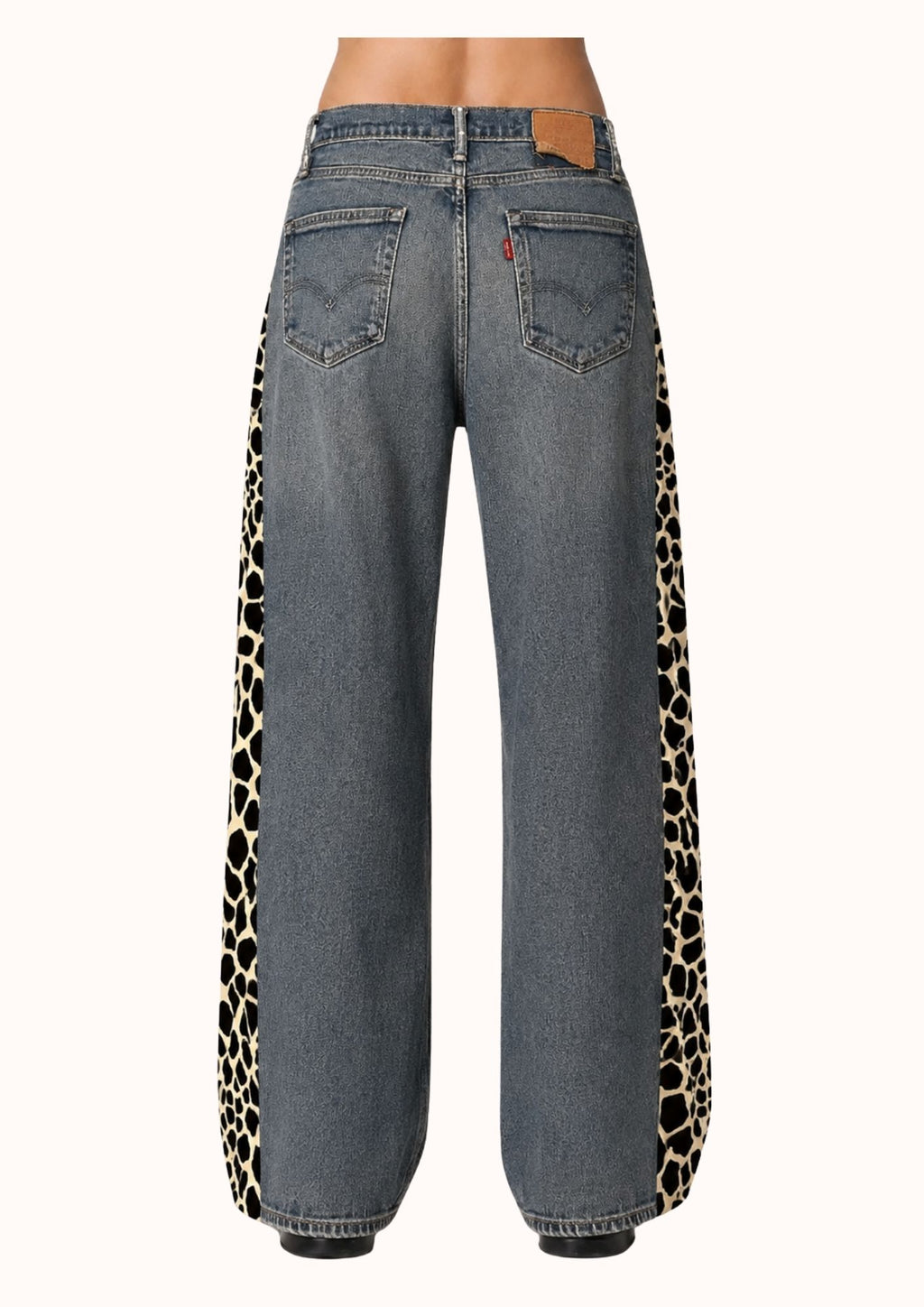 Giraffe Levis denim