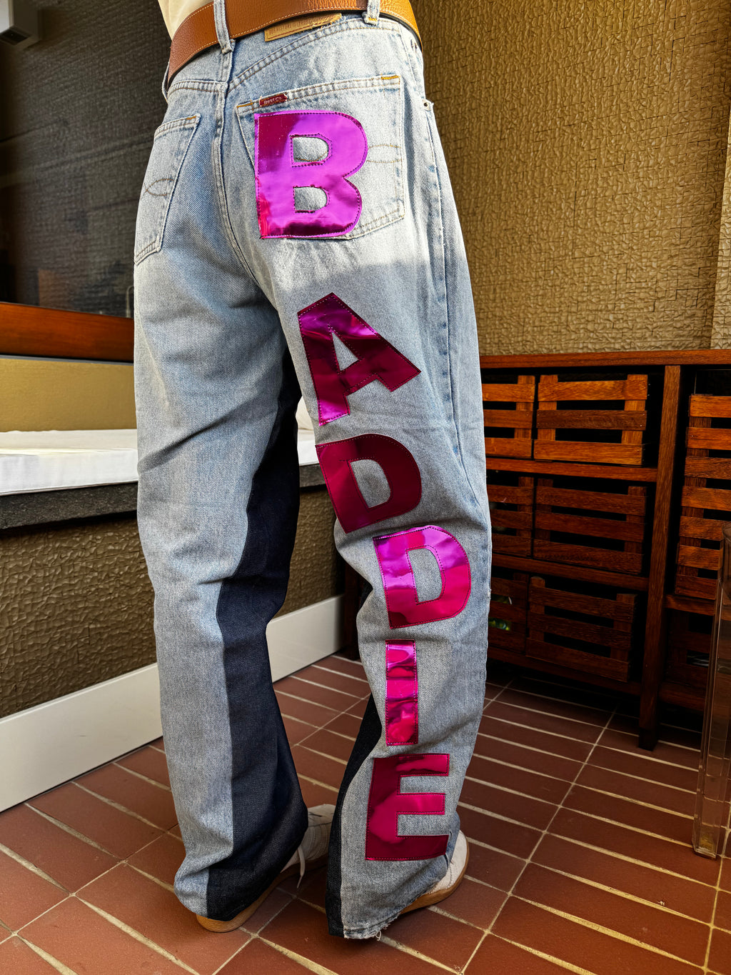 Baddie denim "best company" jeans