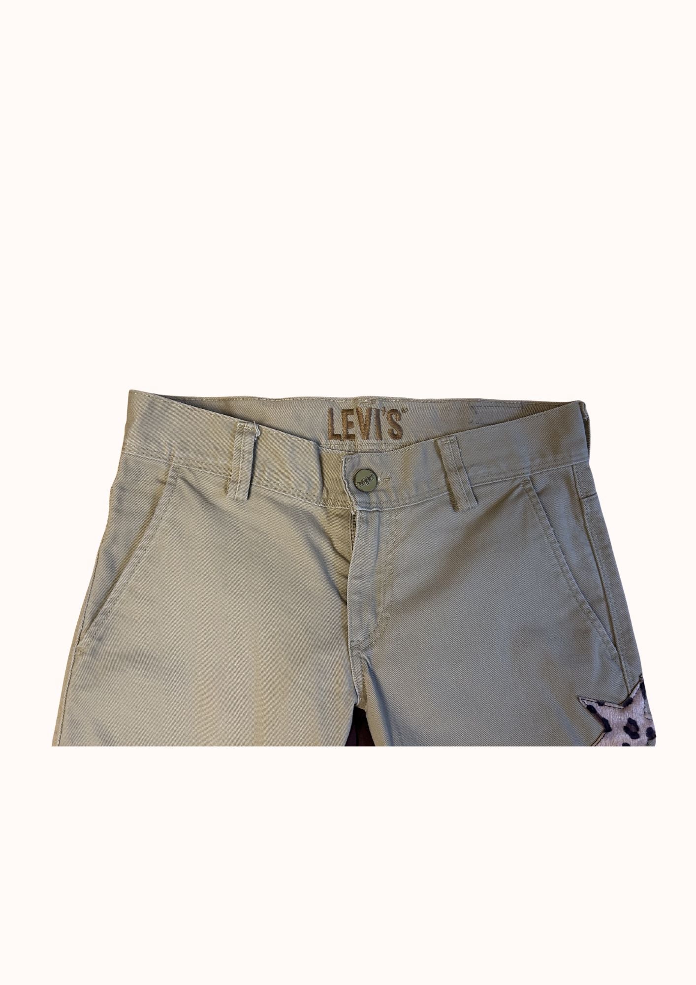 Levis 511 Beige "Stelle Leopardate"