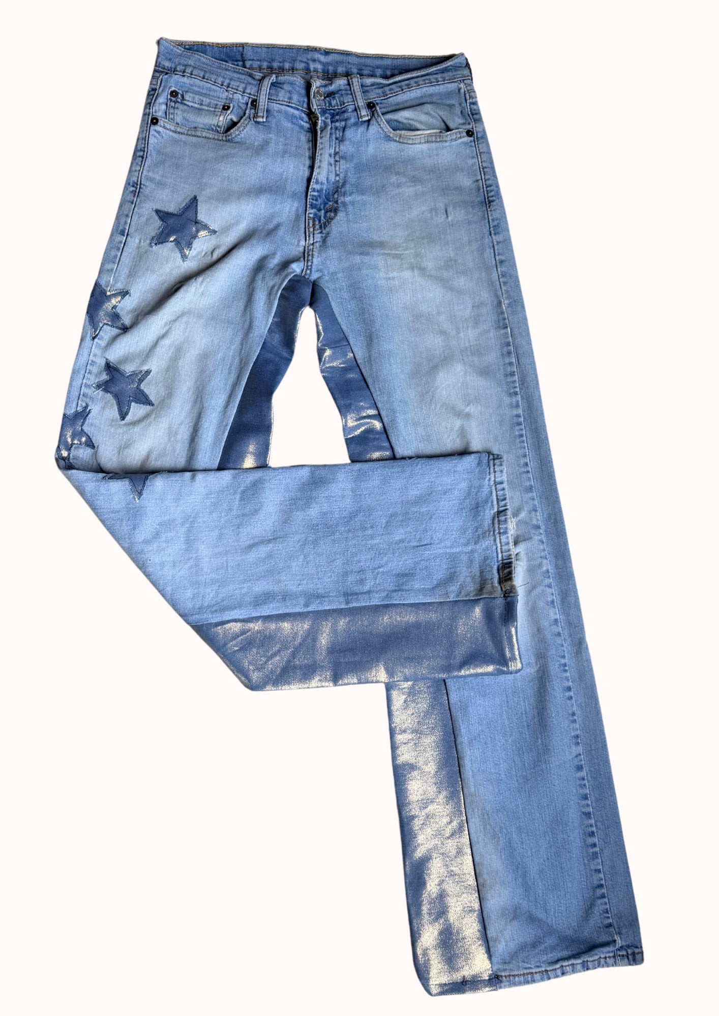 levis con stelle in denim