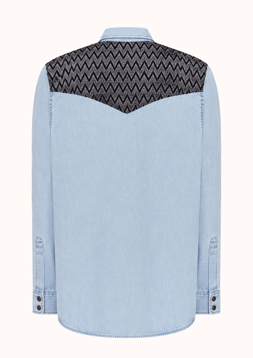 Camicia spalline nere