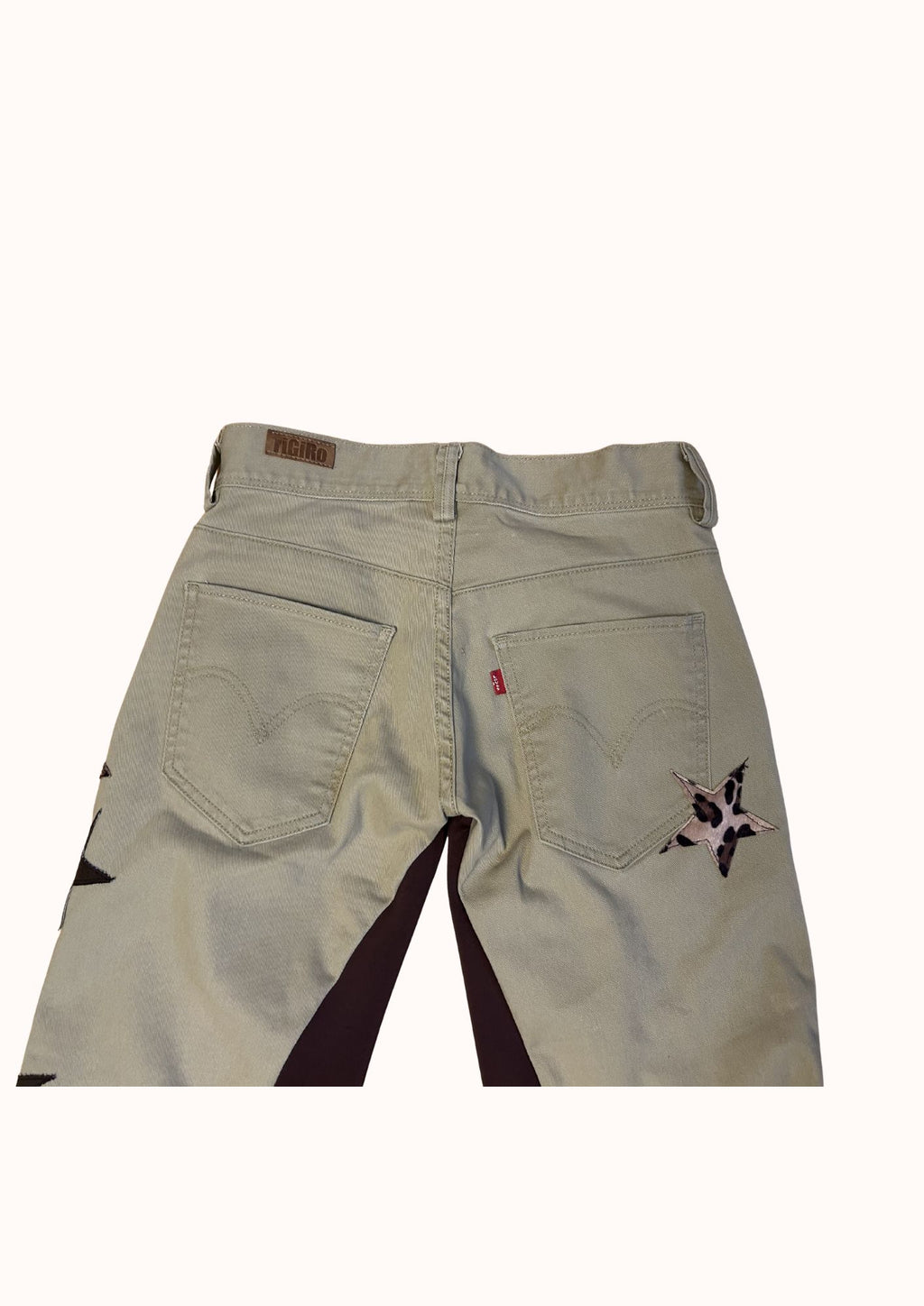 Levis 511 Beige "Stelle Leopardate"
