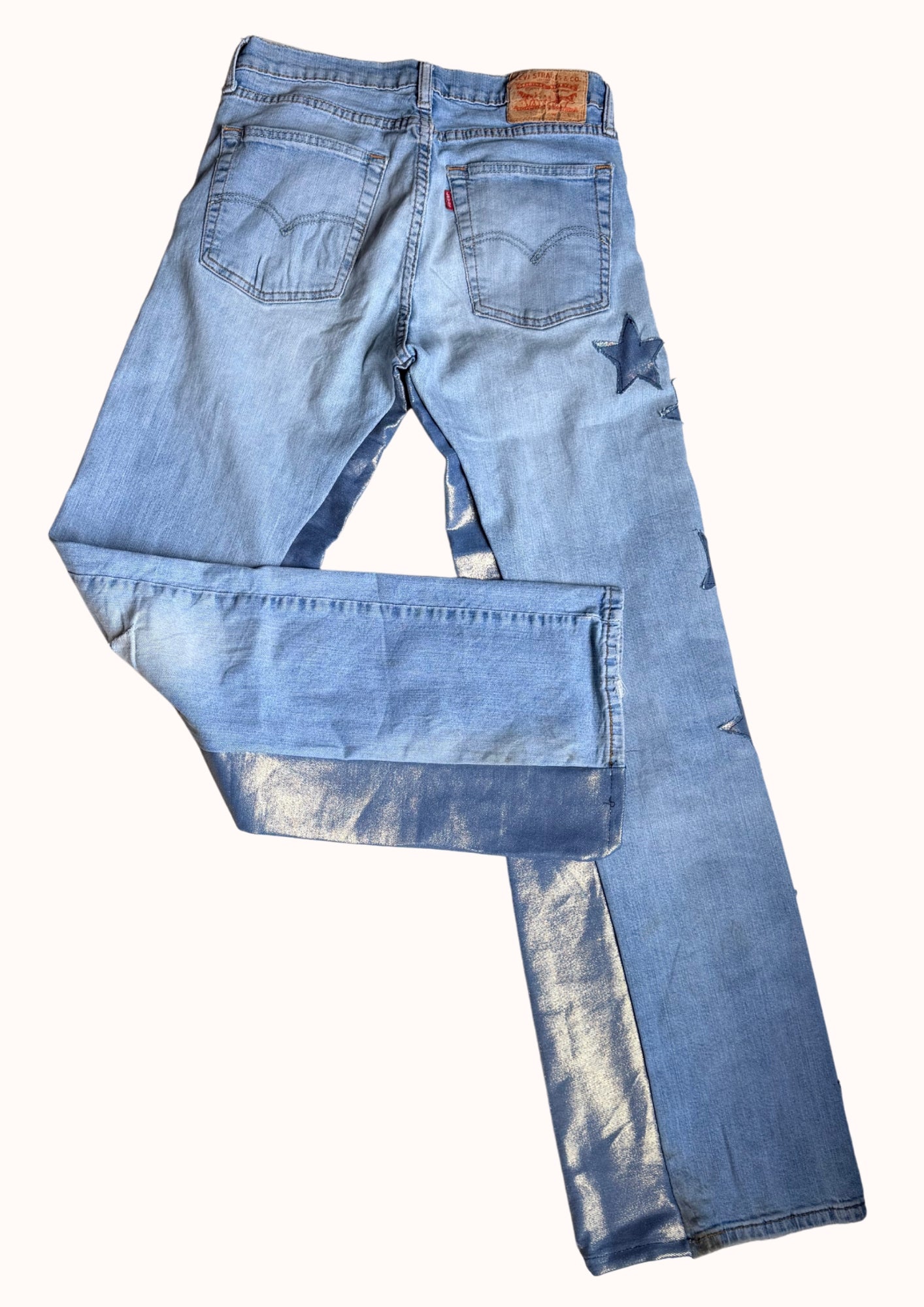 levis con stelle in denim