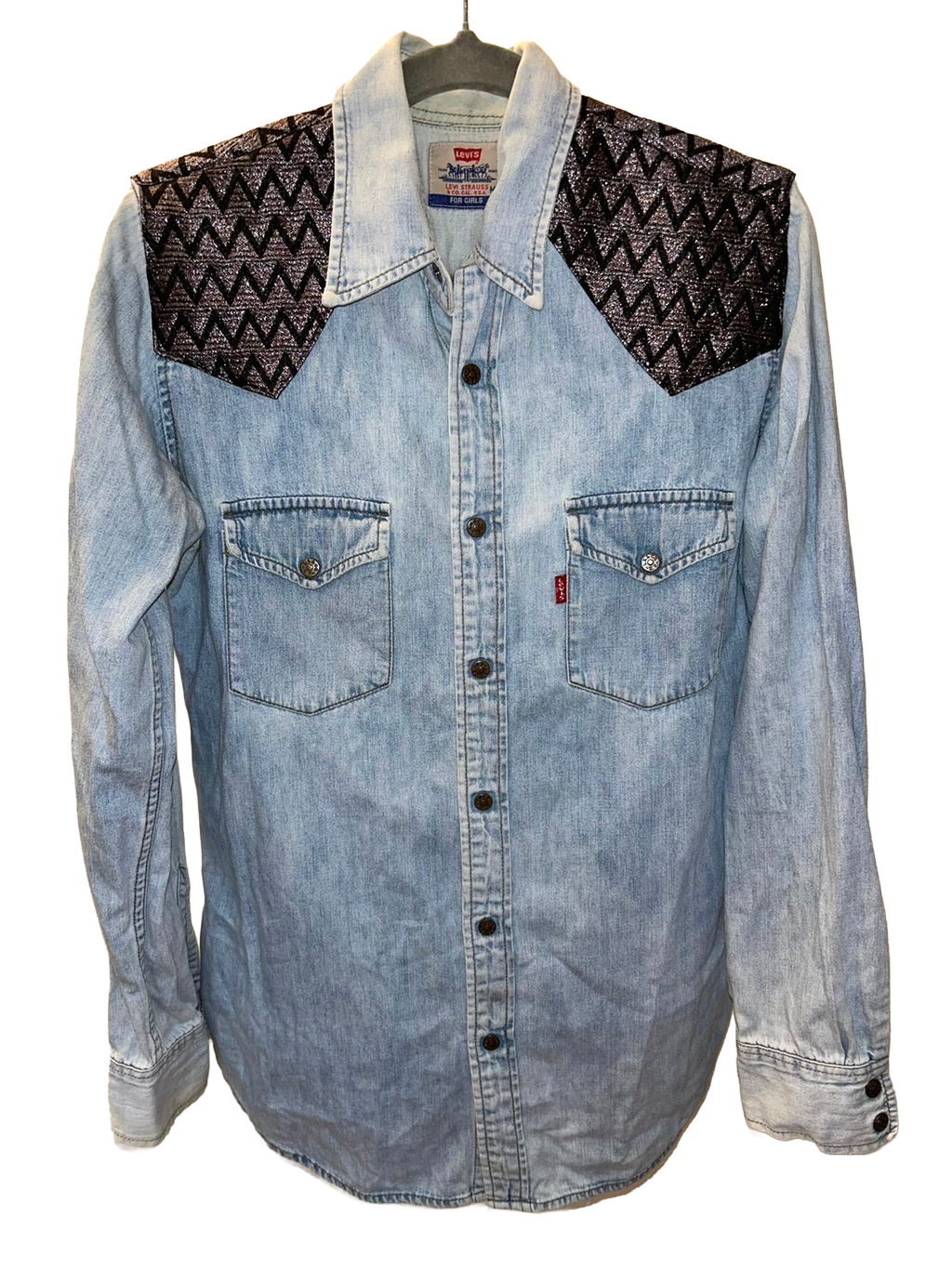 Camicia spalline nere