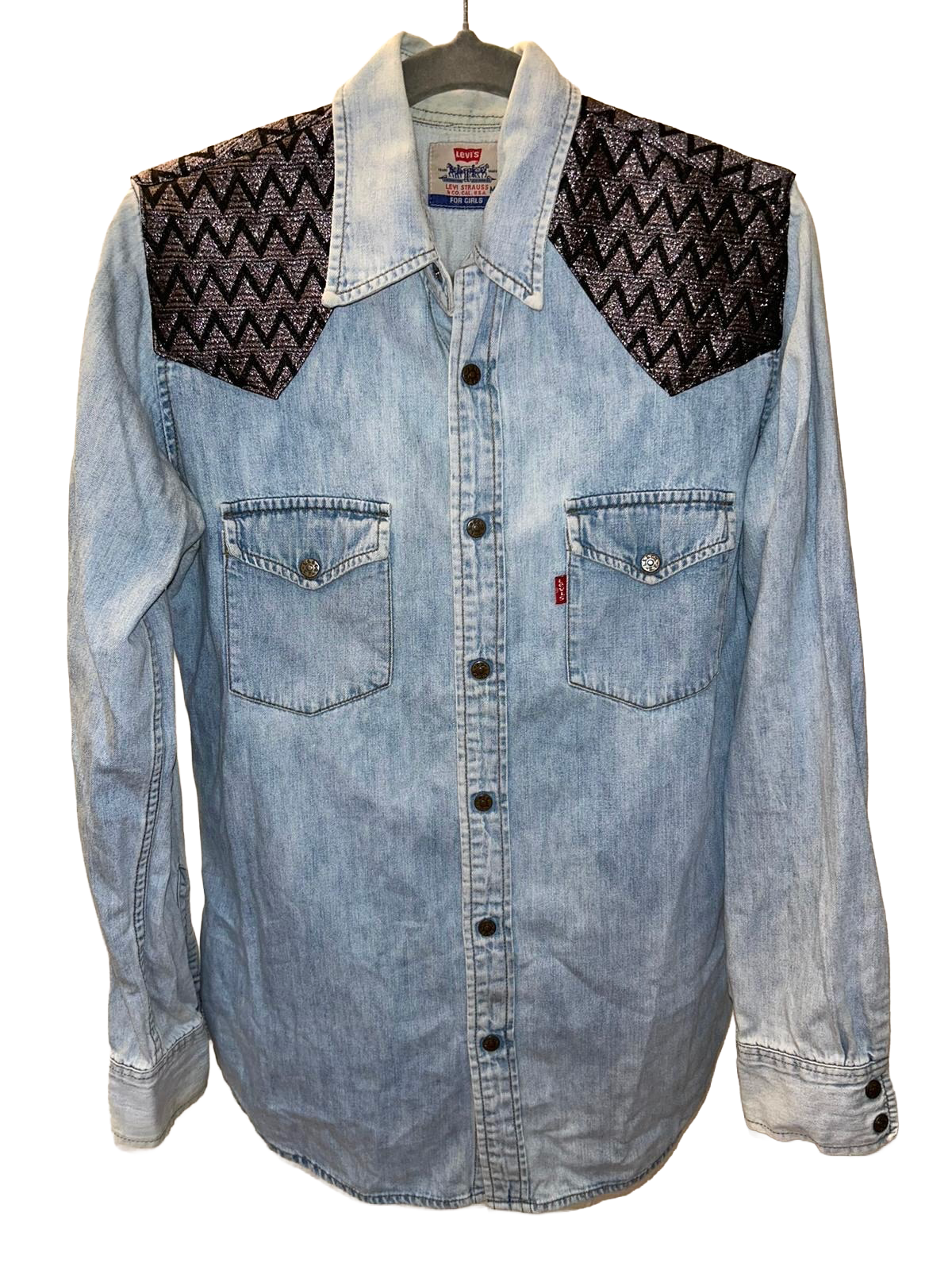 Camicia spalline nere