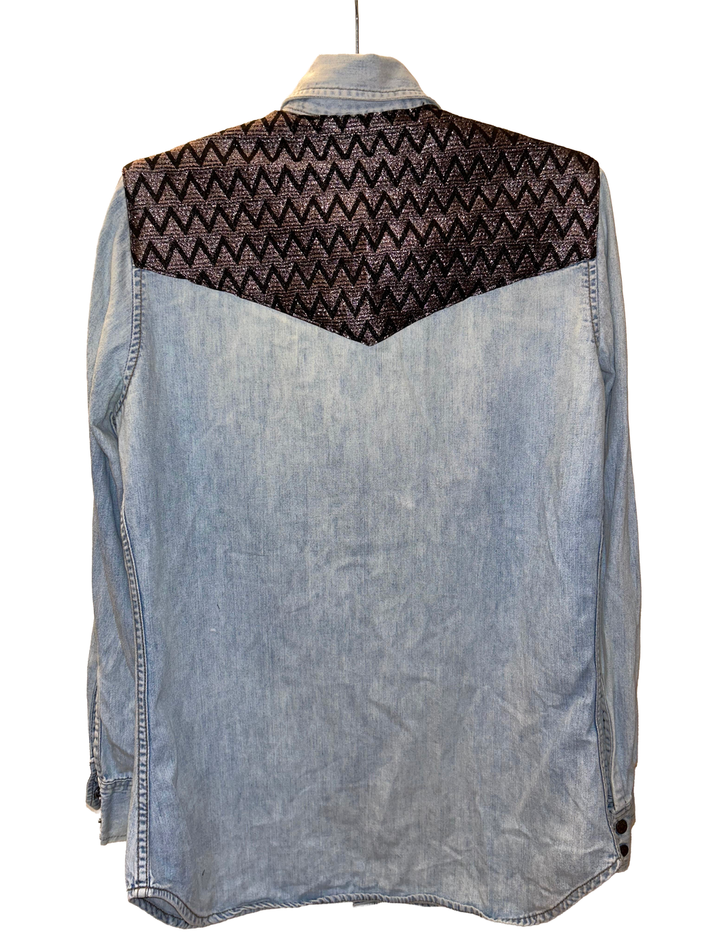 Camicia spalline nere