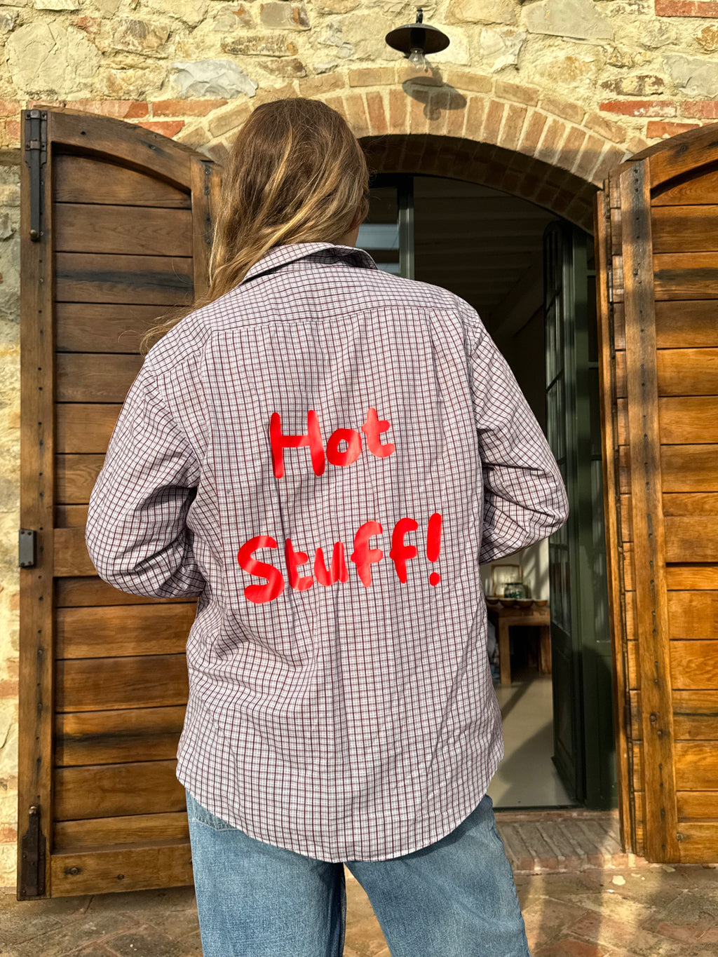 camicia "Hot stuff!"