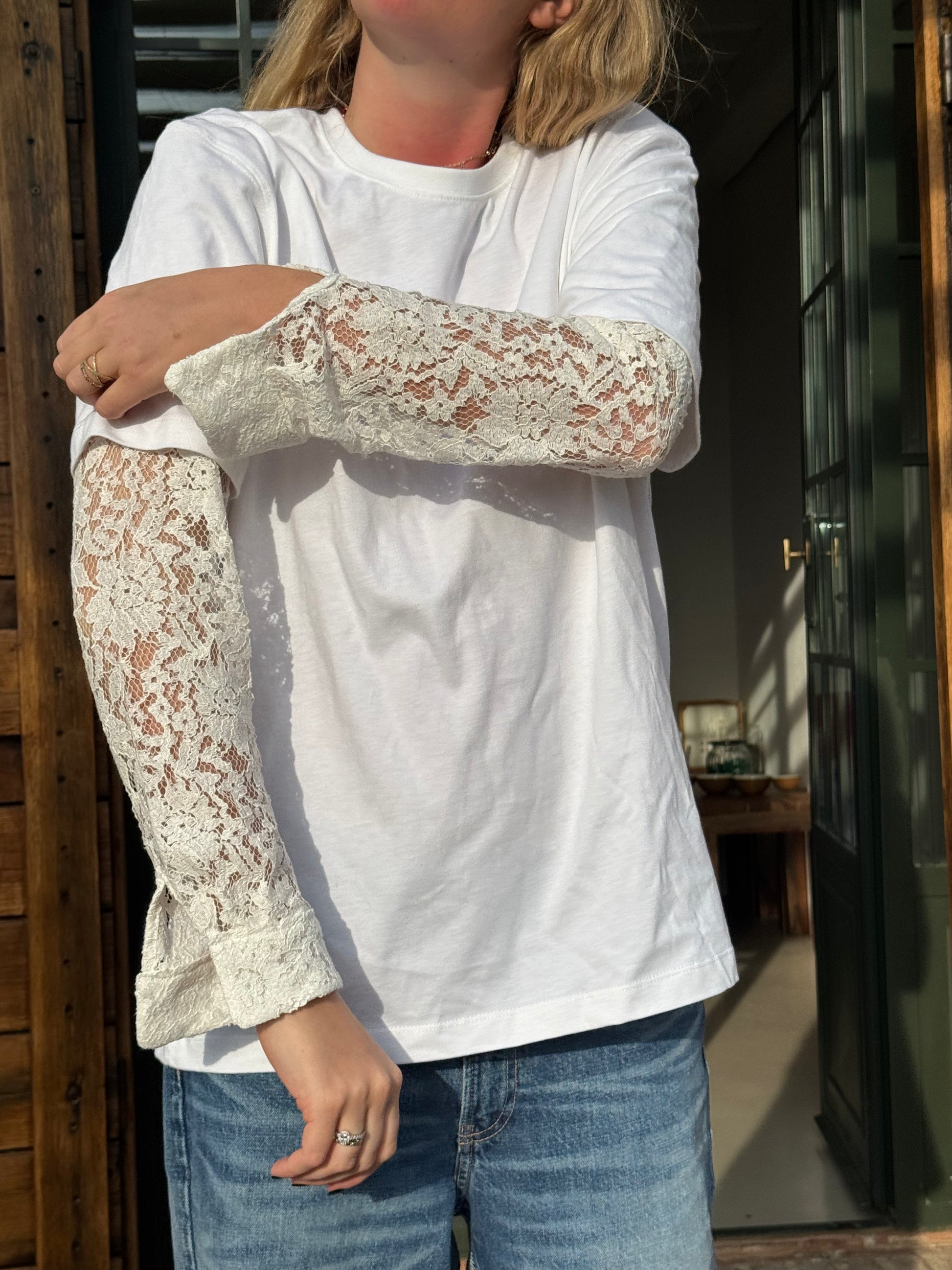 maglietta 100% cotone classic fit Bianca