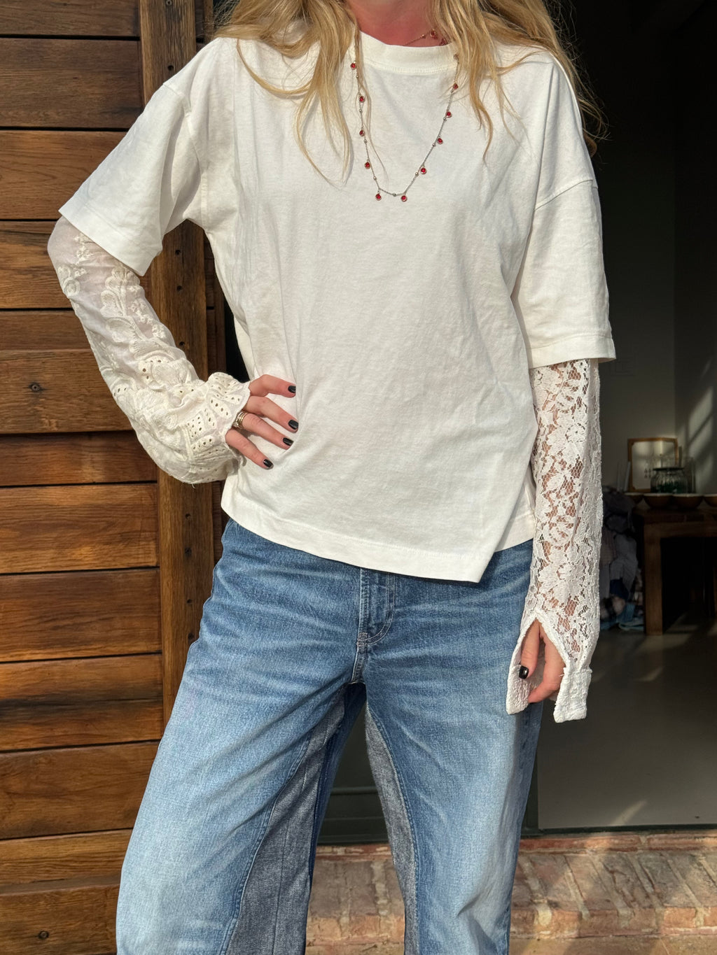 Maglietta 100% cotone Boxy fit