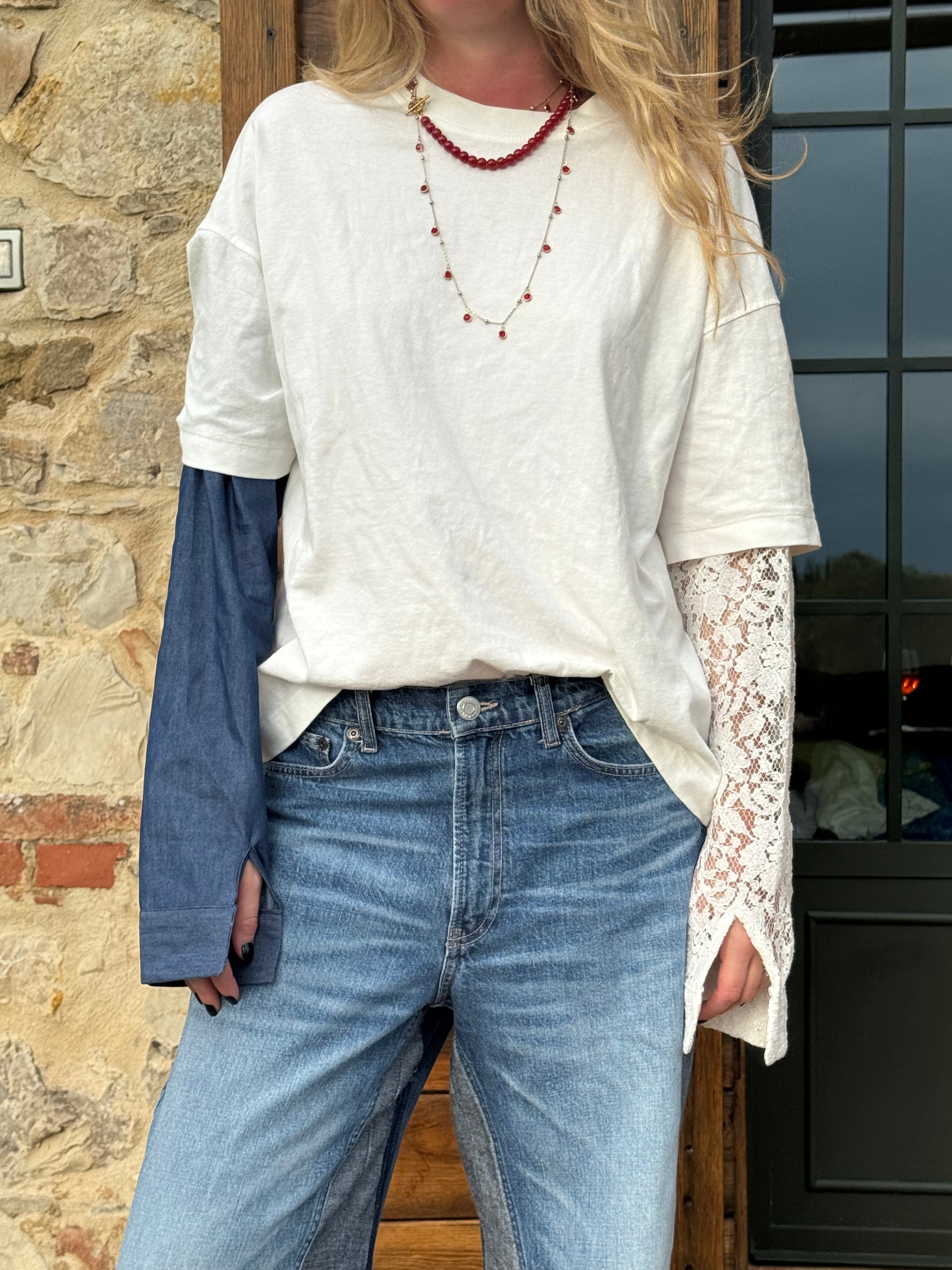 Maglietta 100% cotone Boxy fit