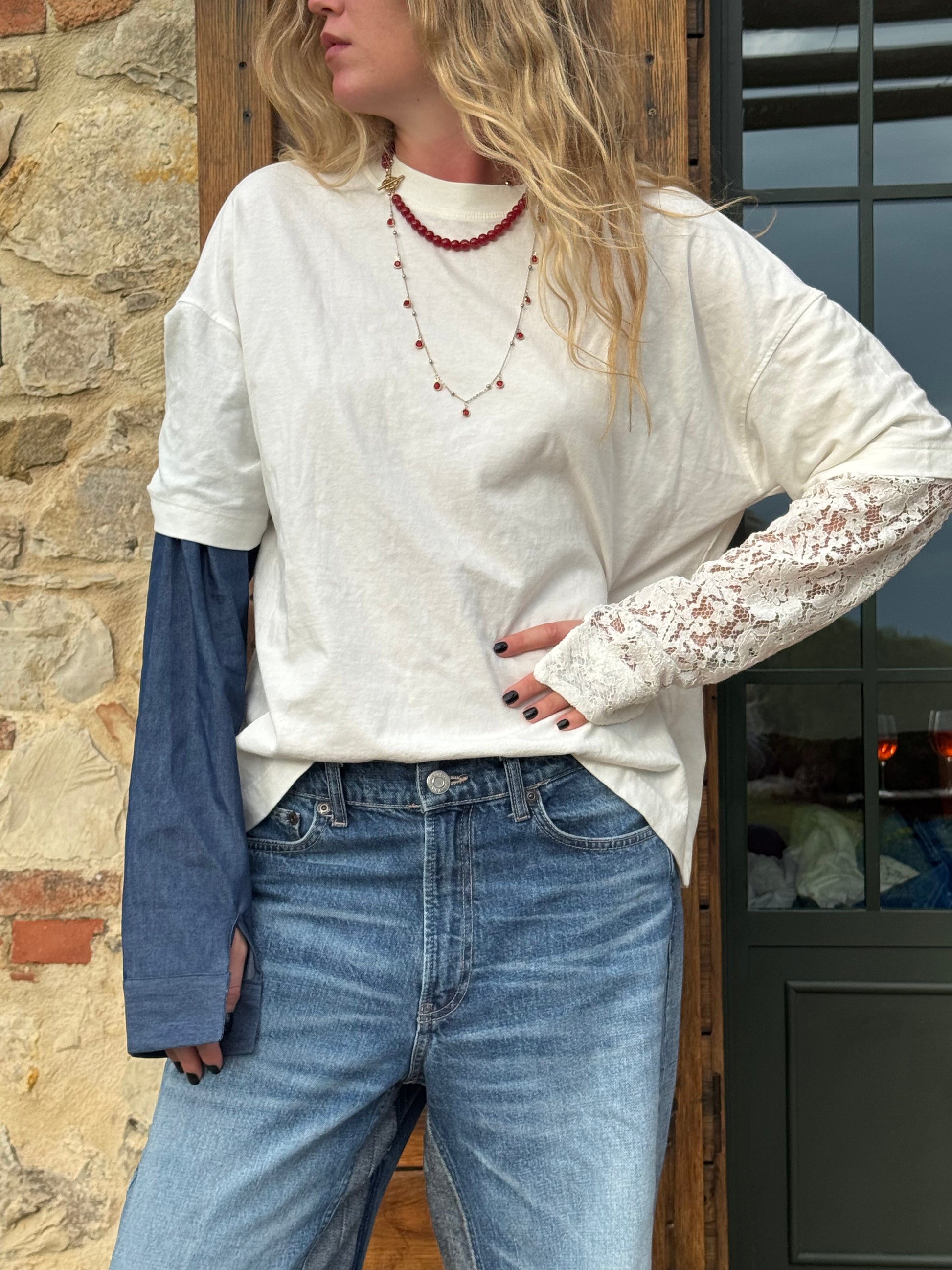 Maglietta 100% cotone Boxy fit