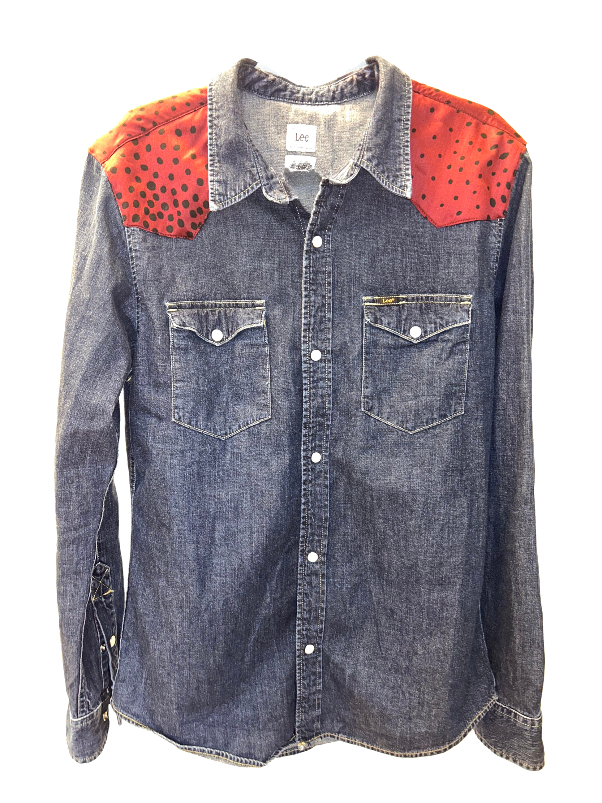 Camicia spalline bordeaux e frange II