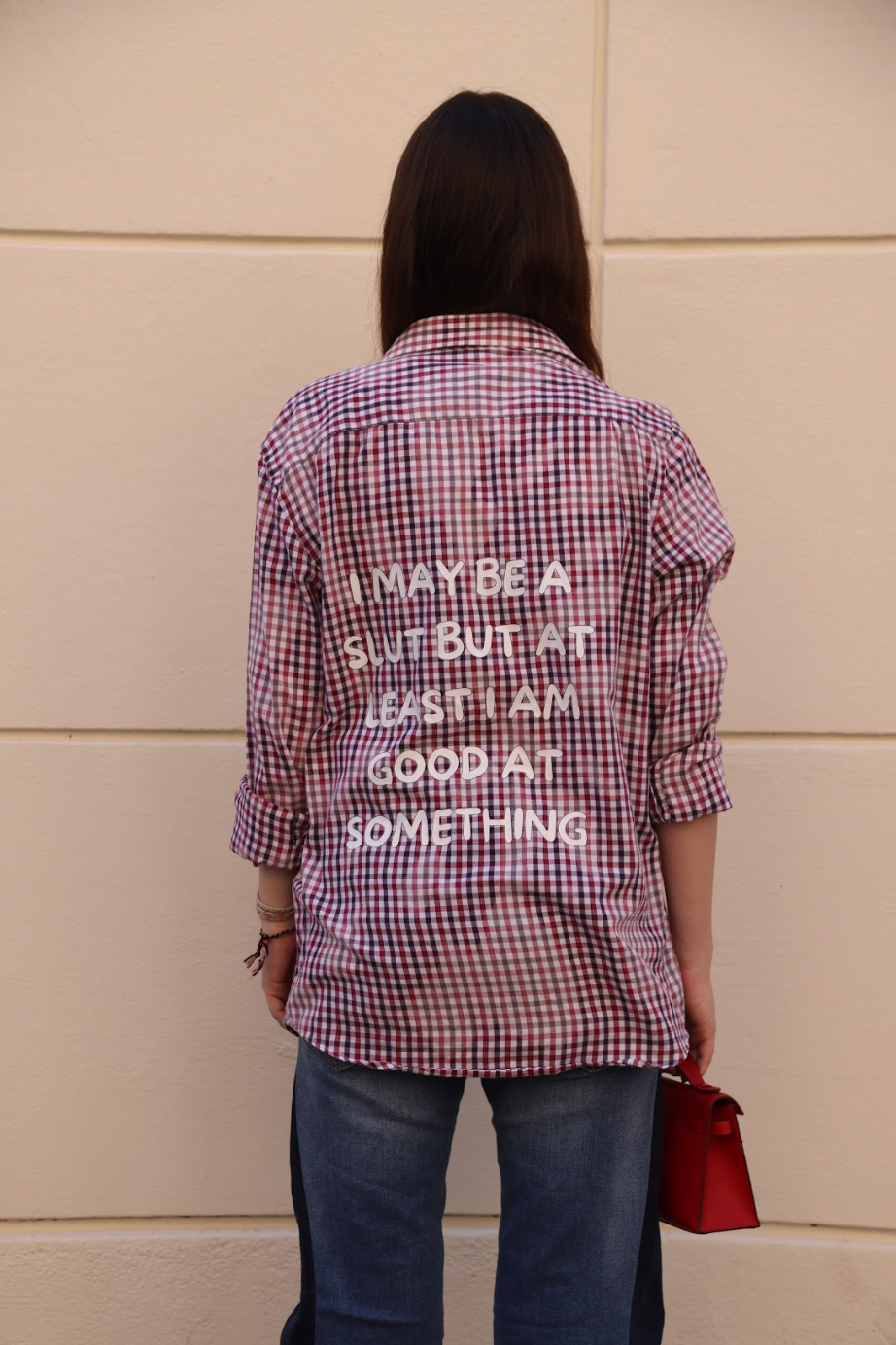 Camicia "I may be a slut but at least i am good at something"