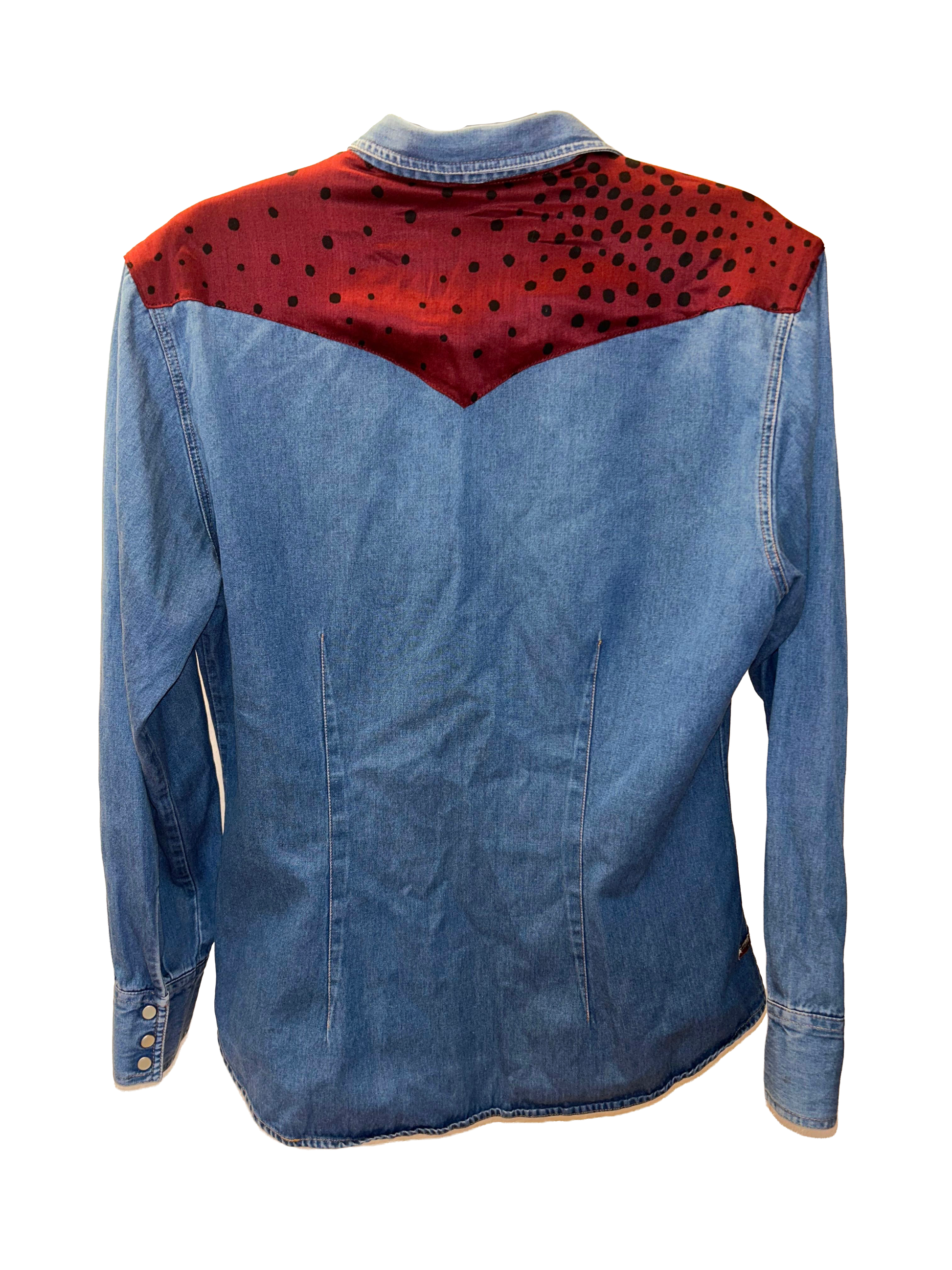 Camicia spalline bordeaux II